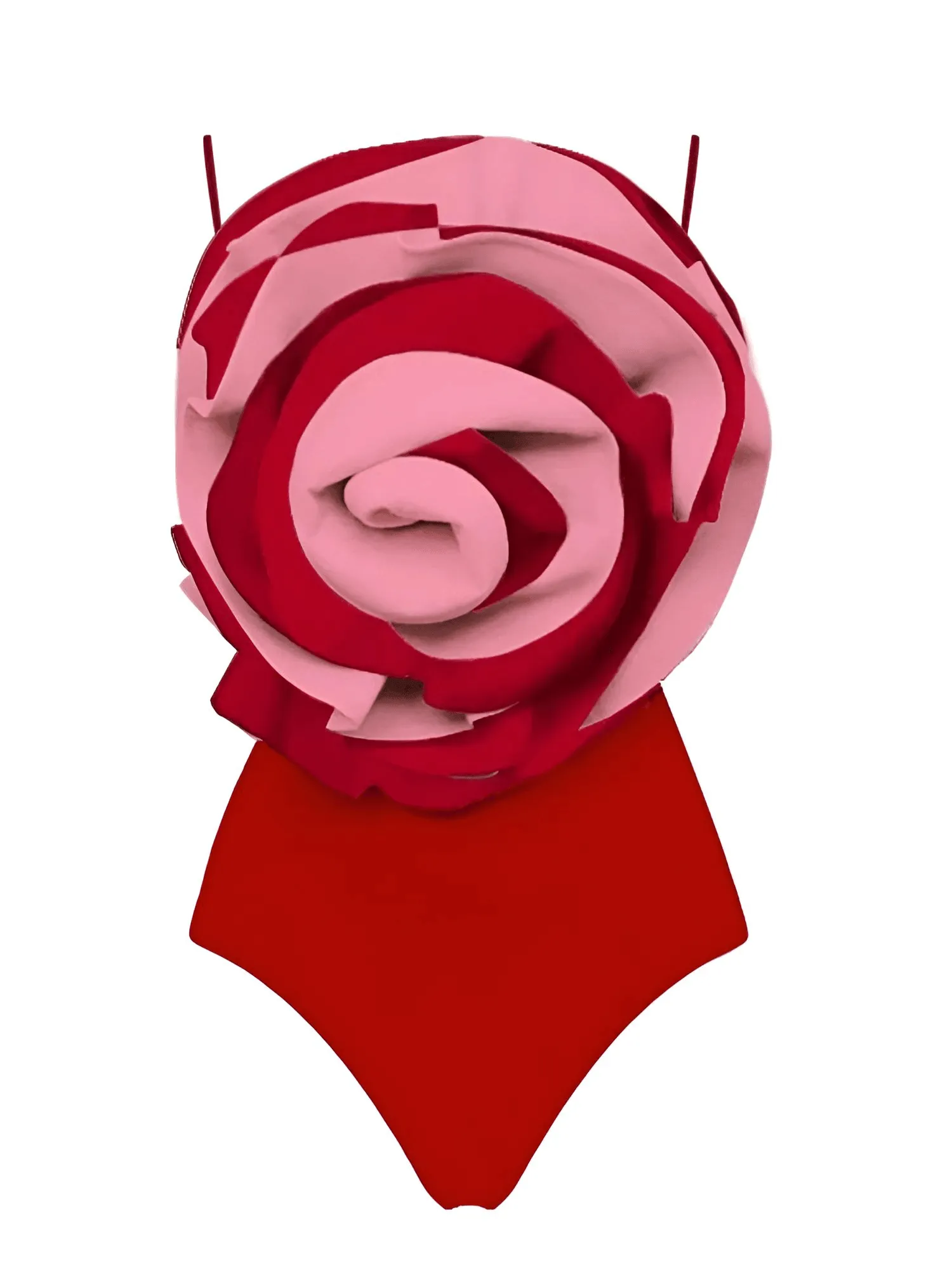 2025 New Flower One Piece Swimsuit Luxury Women's Swimwear