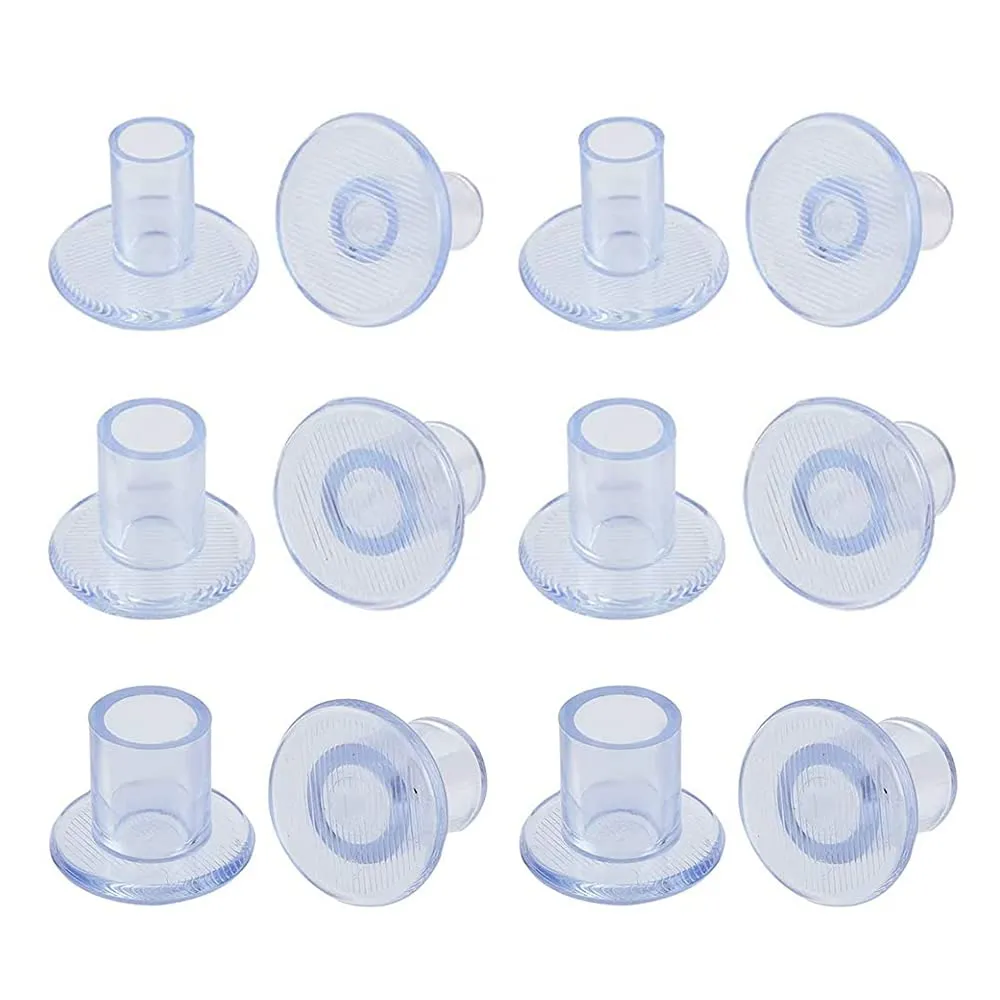6 Pairs Clear Heel Protectors High Heel Cap High Heel Protectors for Daily Use Wedding Formal Occasions Protecting Shoe Heels