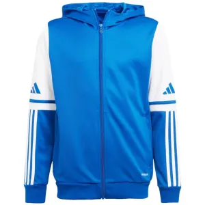Adidas Kids' Squadra 25 Zip-Up Hoodie - Moisture-Wicking & Eco-Friendly Sweatshirt