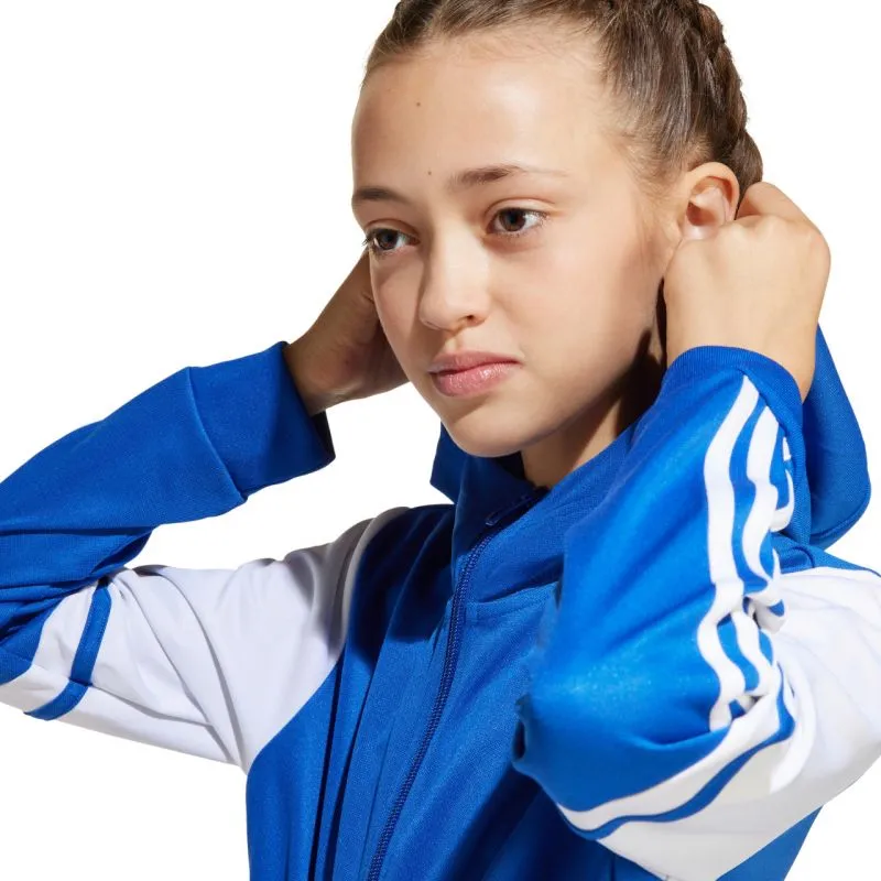 Adidas Kids' Squadra 25 Zip-Up Hoodie - Moisture-Wicking & Eco-Friendly Sweatshirt