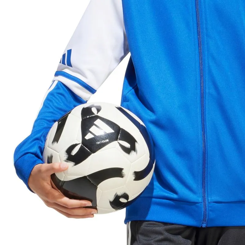 Adidas Kids' Squadra 25 Zip-Up Hoodie - Moisture-Wicking & Eco-Friendly Sweatshirt