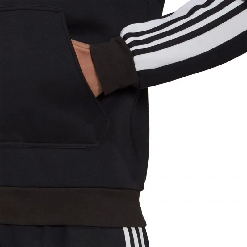 Adidas Men's Squadra 21 Black Hoodie - Moisture-Wicking & Eco-Friendly Design