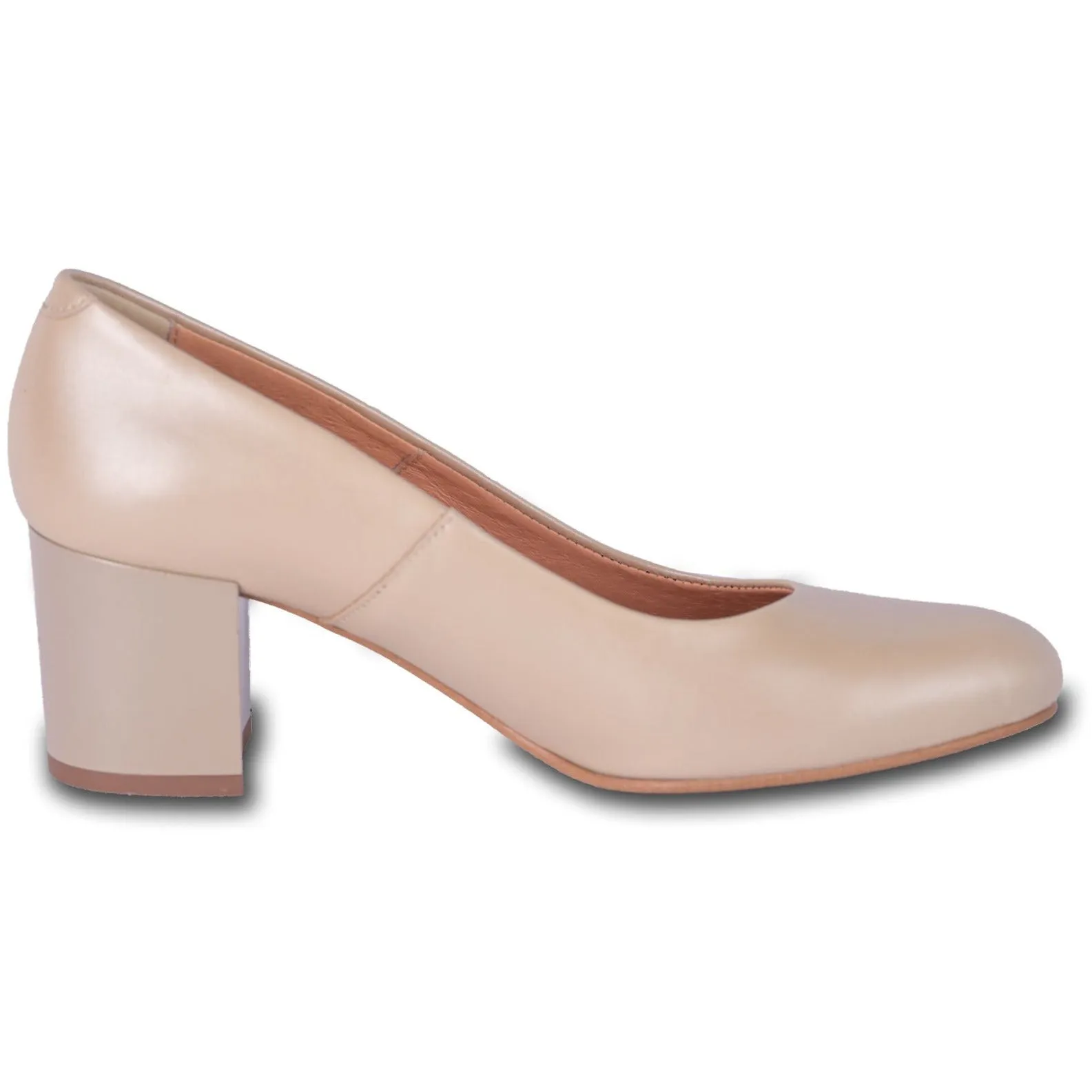 ARCHIE beige women heel pump shoes