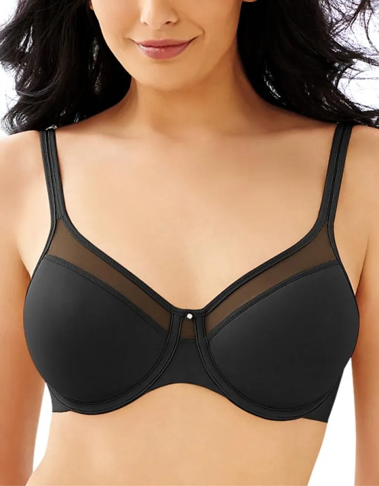Bali One Smooth U Ultra Light Illusion Neckline Underwire Bra DF3439