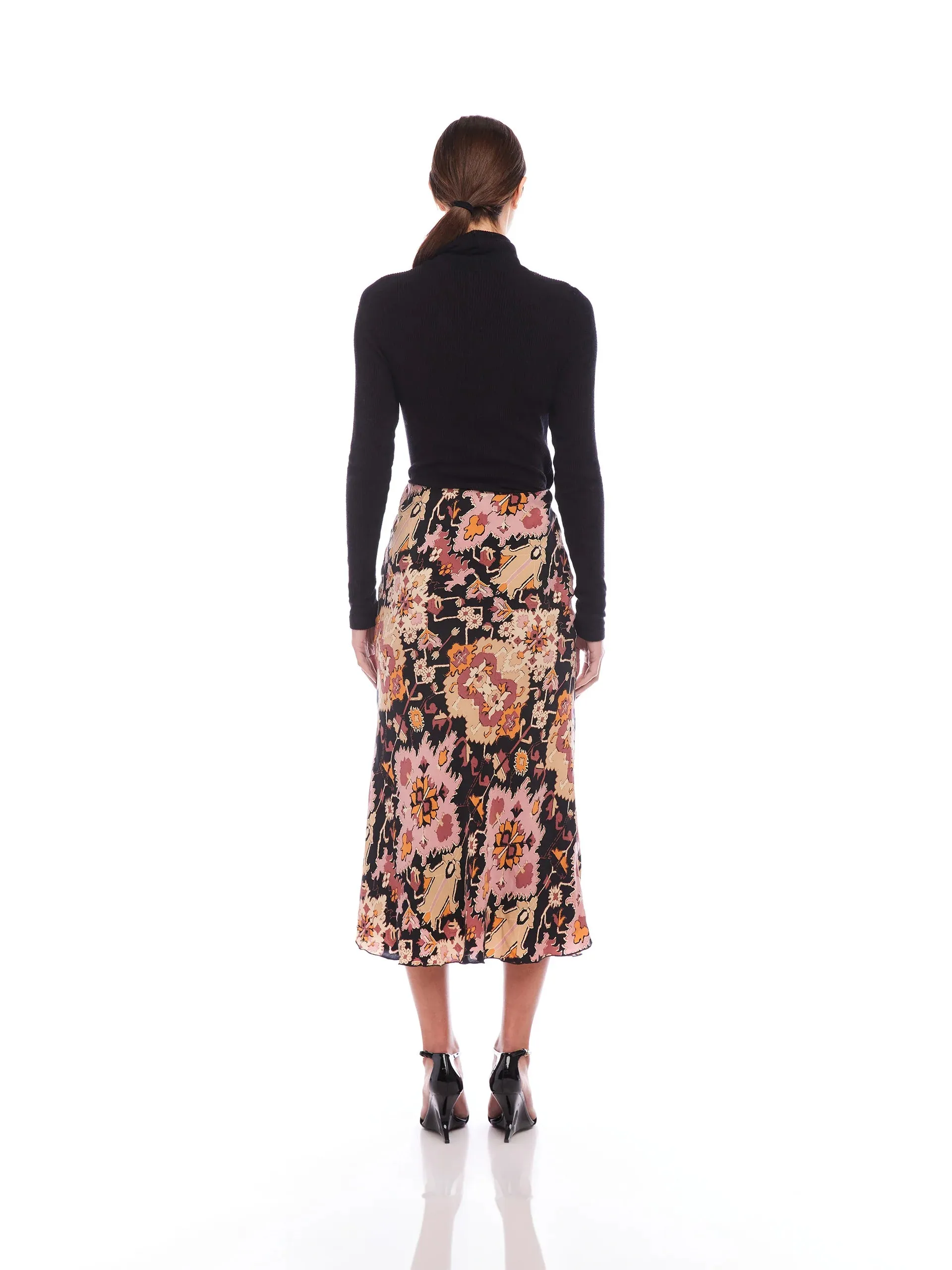 Bias Midi Skirt