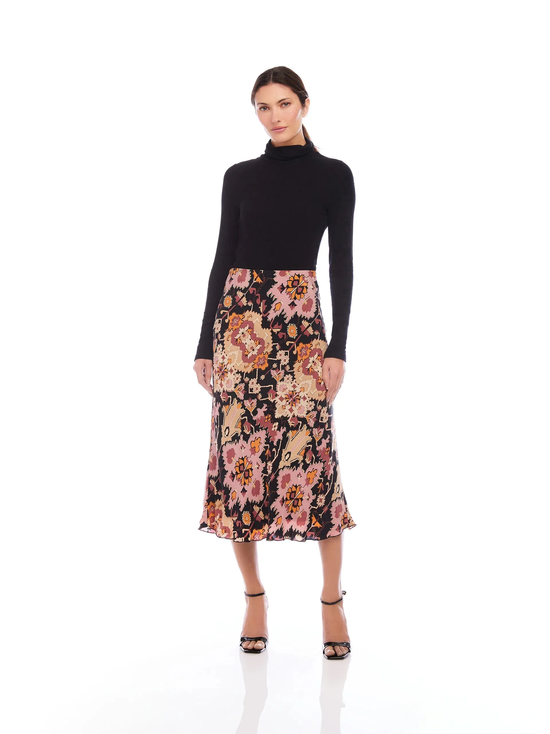 Bias Midi Skirt