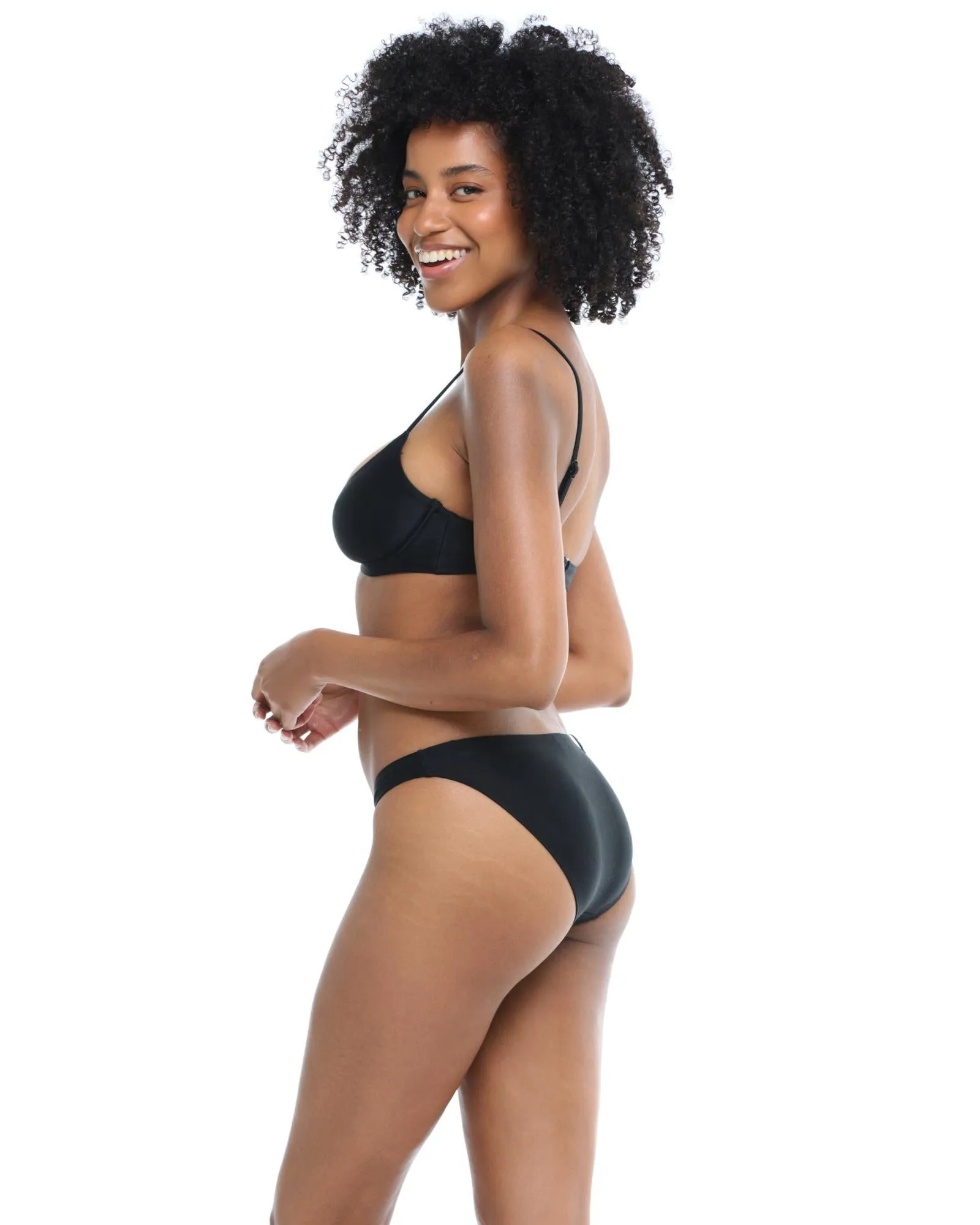 Black Smoothies Bikini Bottom