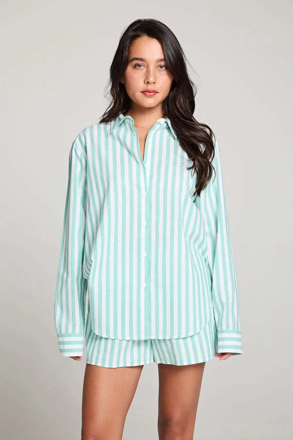 CHA Durango Aloe Stripe Shorts
