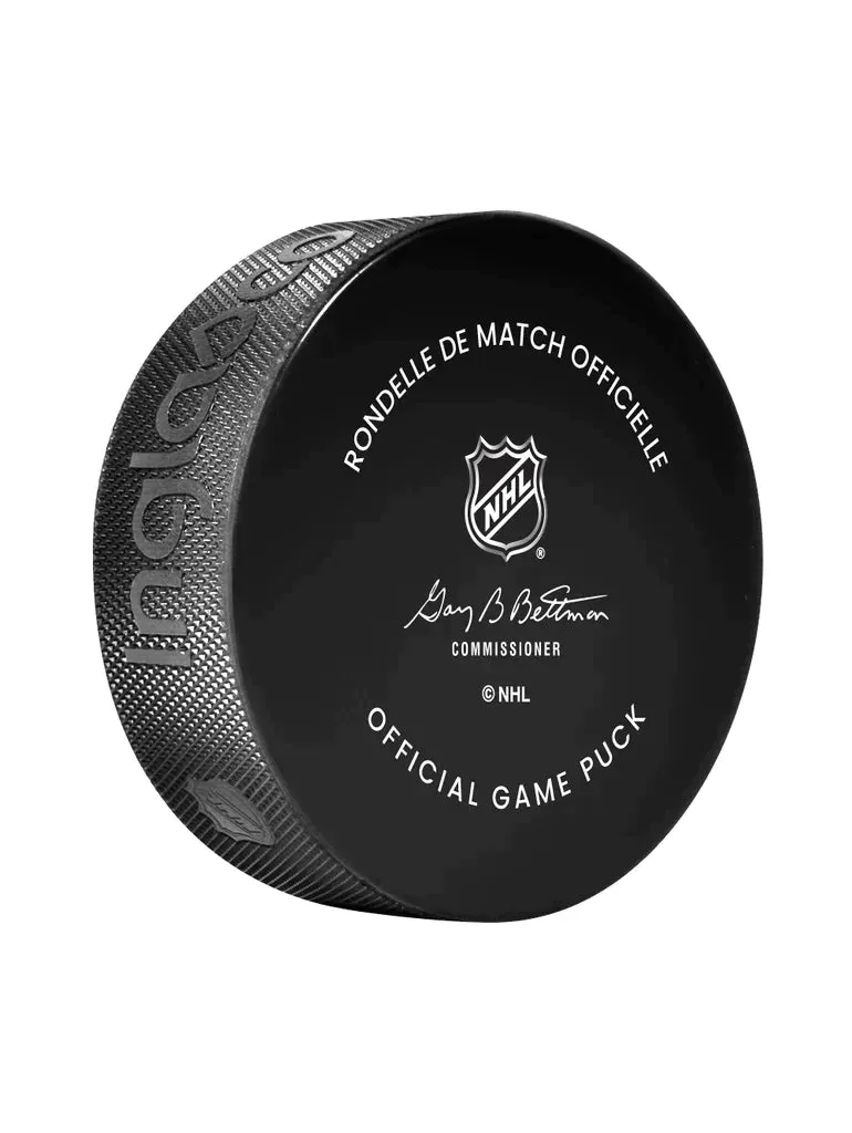 Columbus Blue Jackets NHL Inglasco 2024-25 Officially Licensed Game Hockey Puck