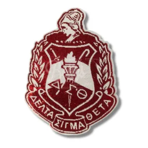 Delta Sigma Theta ΔΣΘ Sequin Embroidery Patch