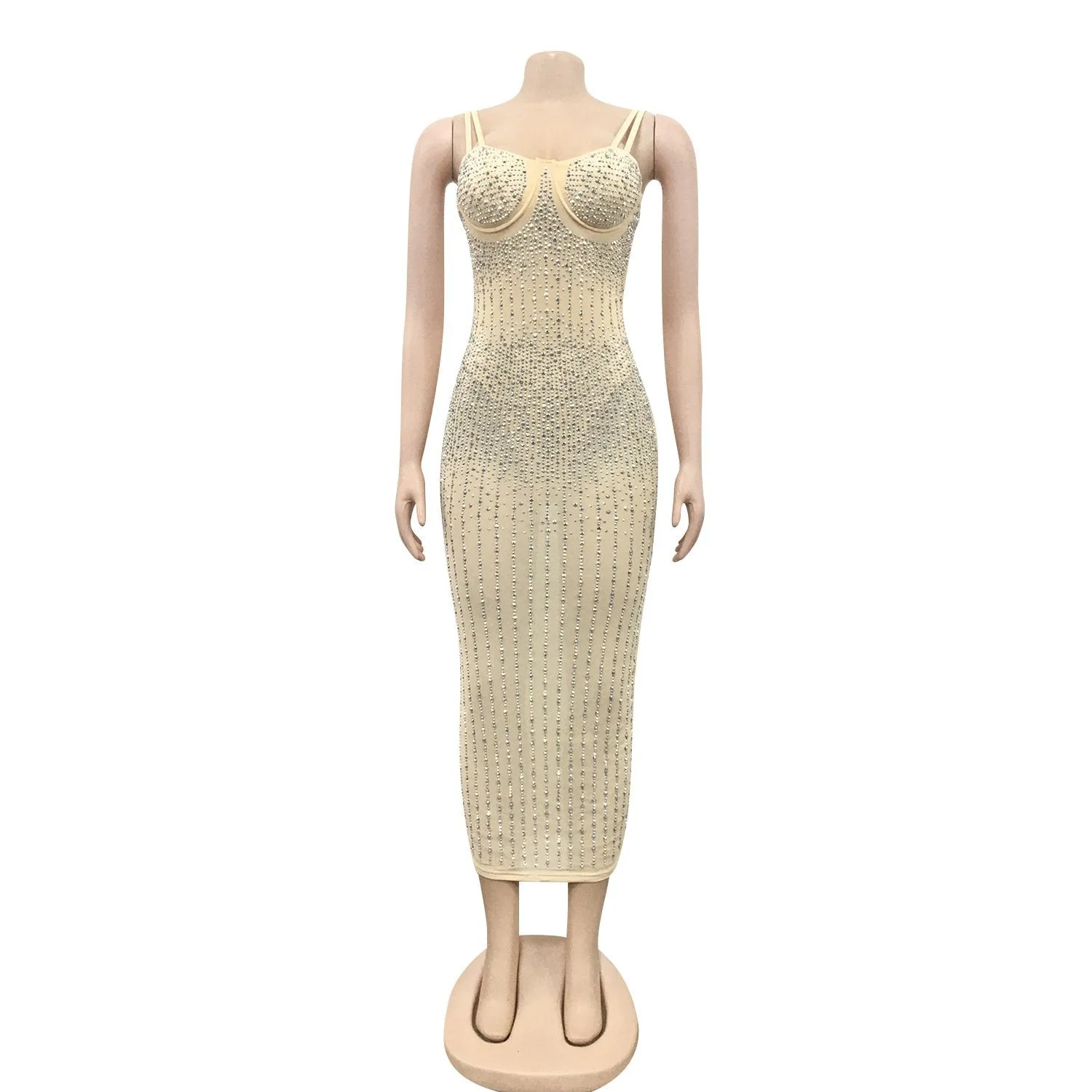 Diamond Process Party Dress