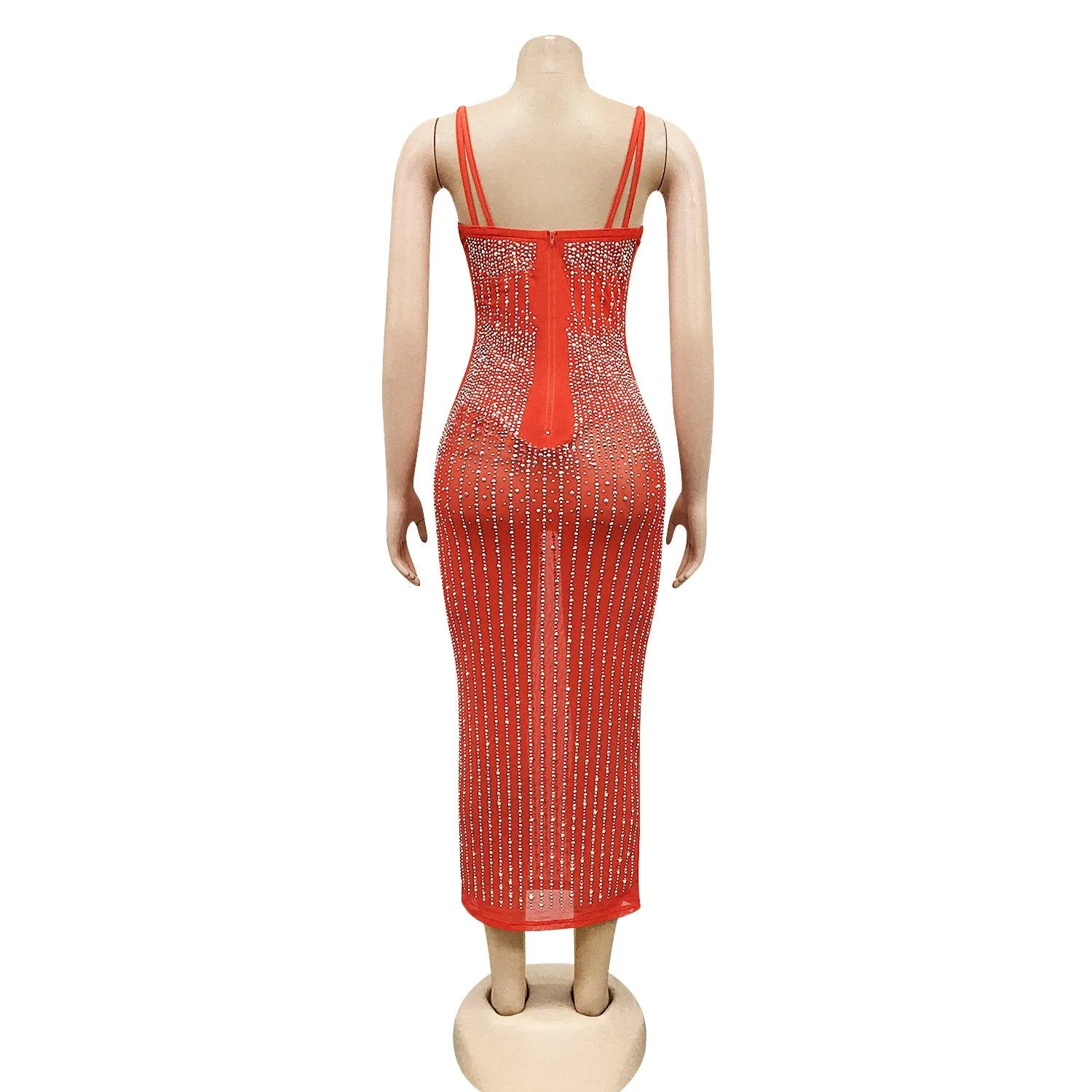 Diamond Process Party Dress