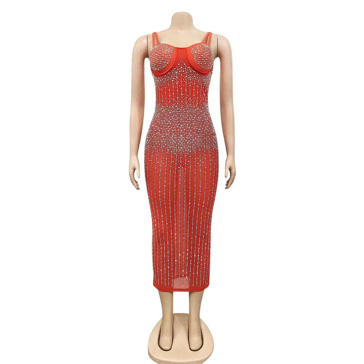 Diamond Process Party Dress
