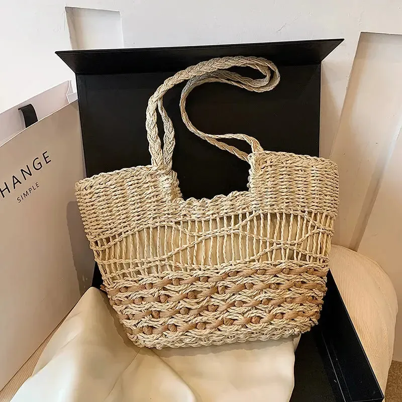 Fashion all match Woven Shoulder Bag