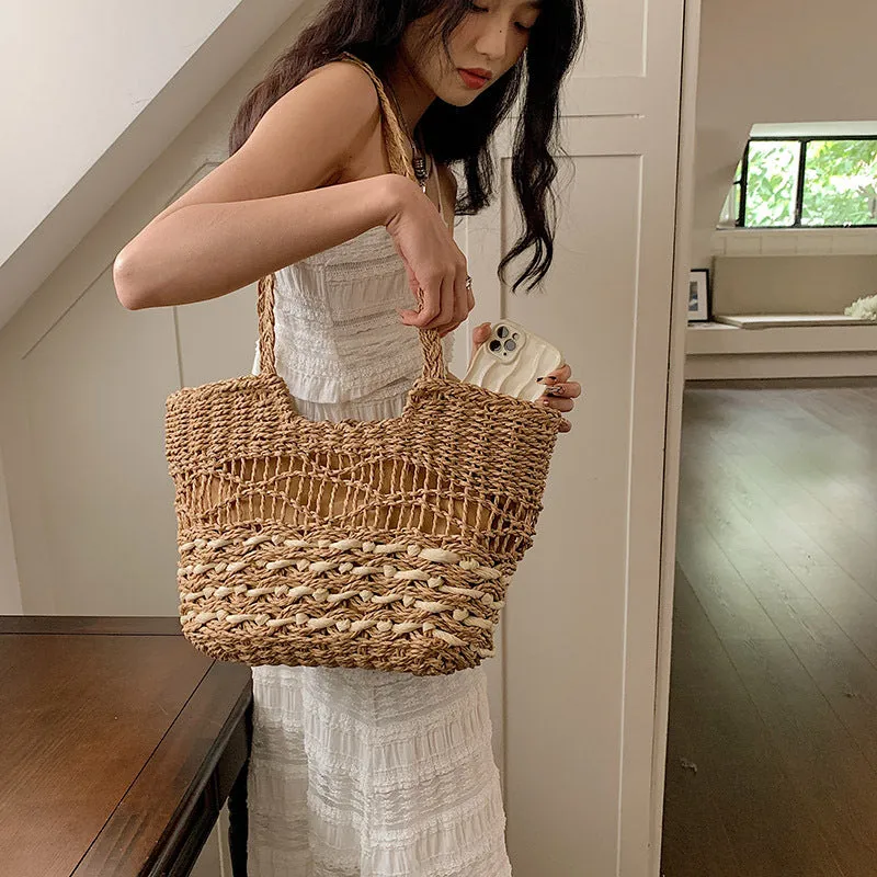 Fashion all match Woven Shoulder Bag