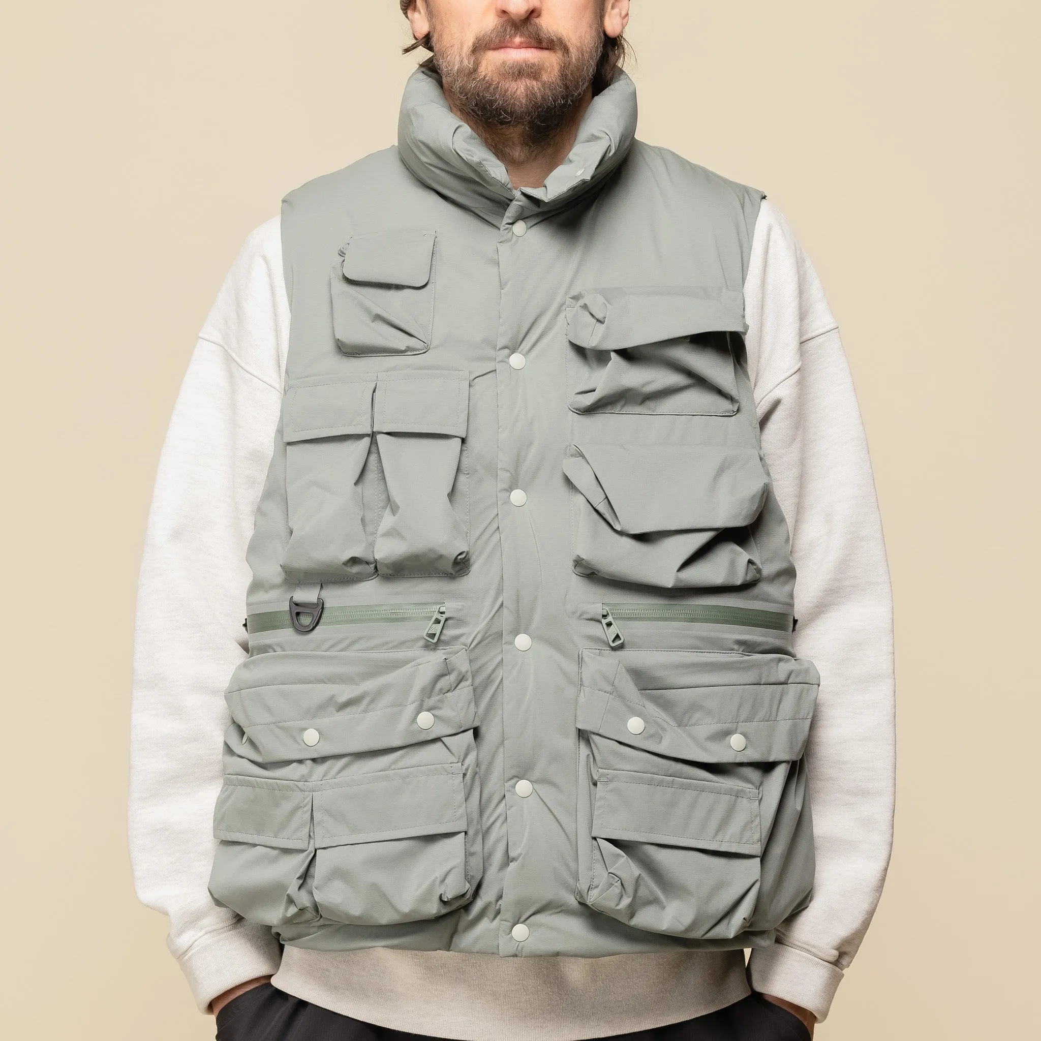 F/CE - Pertex Waterproof Down Vest - Foliage Green