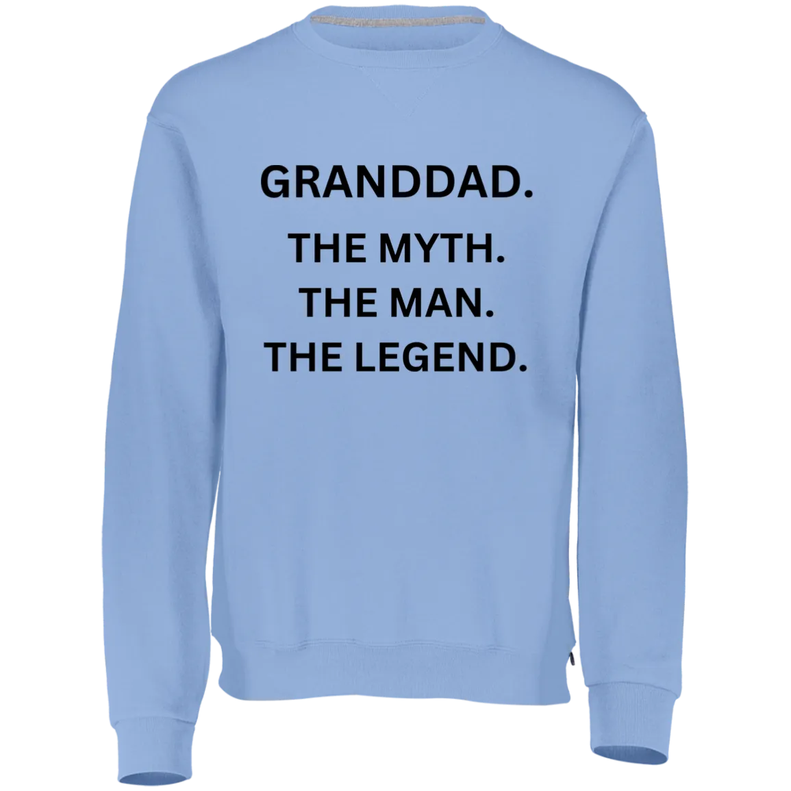 Granddad the Myth 698HBM Dri-Power Fleece Crewneck Sweatshirt