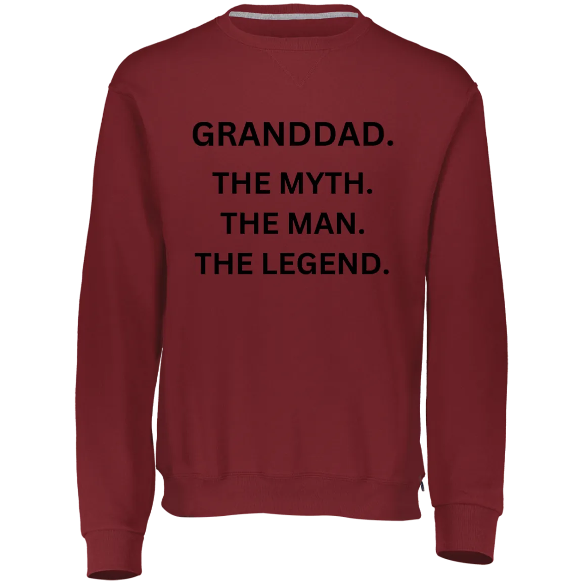 Granddad the Myth 698HBM Dri-Power Fleece Crewneck Sweatshirt