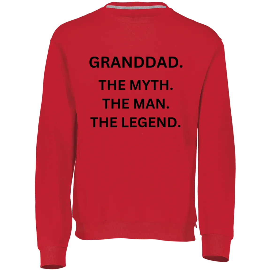 Granddad the Myth 698HBM Dri-Power Fleece Crewneck Sweatshirt