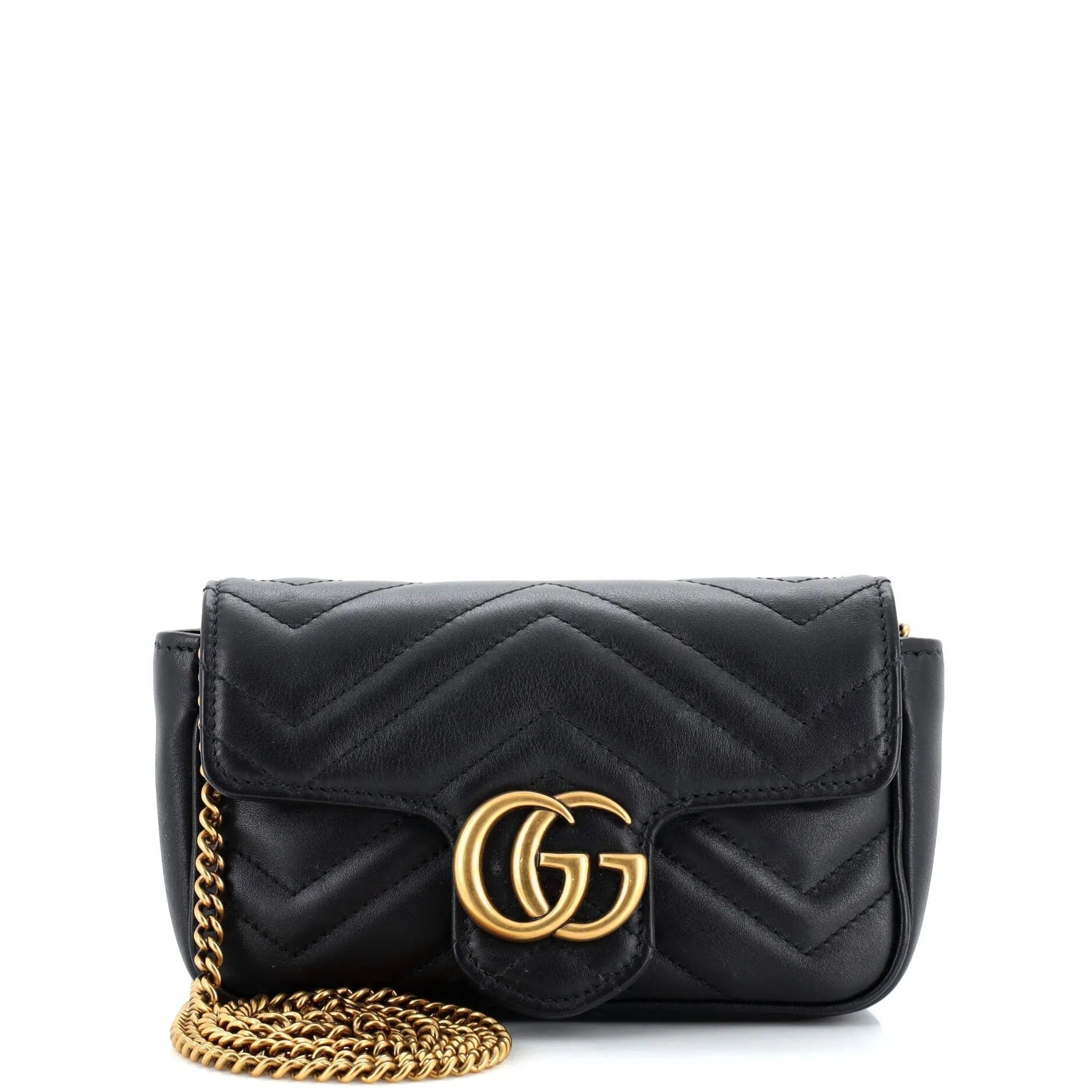 Gucci Gg Marmont Flap Bag Matelasse