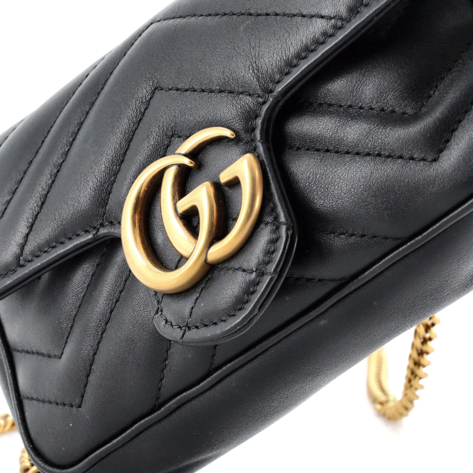 Gucci Gg Marmont Flap Bag Matelasse