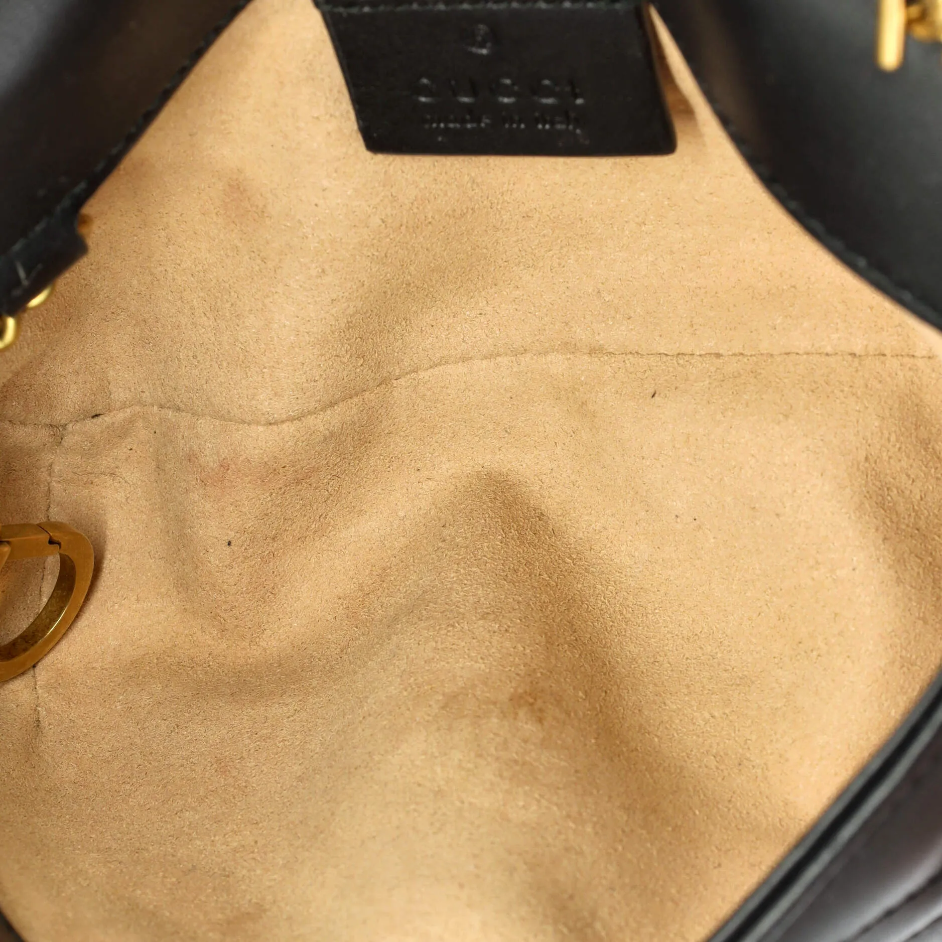 Gucci Gg Marmont Flap Bag Matelasse