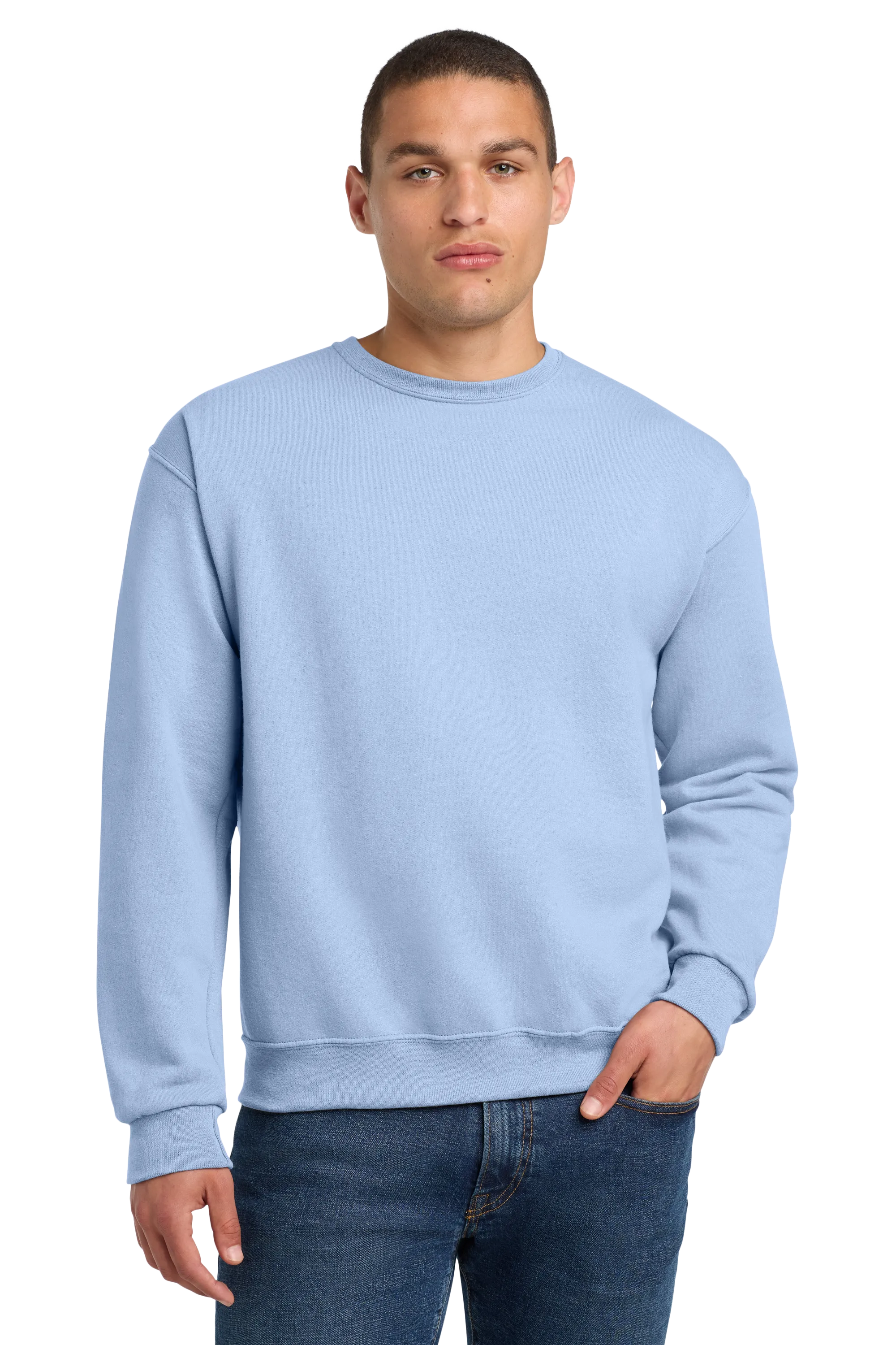 Jerzees® - NuBlend® Crewneck Sweatshirt - Light Blue