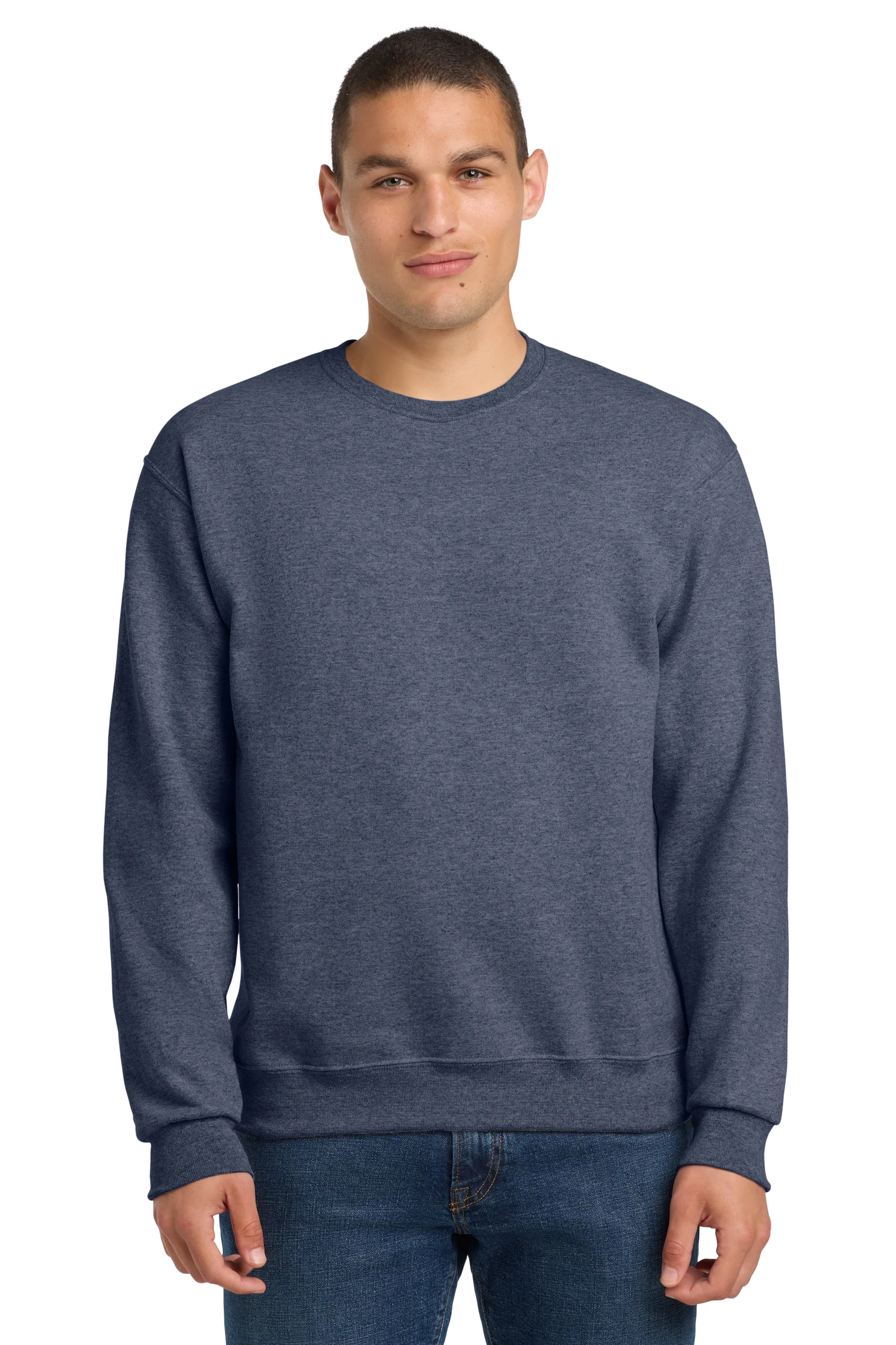 Jerzees® - NuBlend® Crewneck Sweatshirt - Vintage Heather Navy