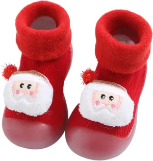 Kids Shoes Girls,Baby Walking Shoes Sock Shoes Non-Slip Prewalker Shoes Soft Indoor Kawaii Shoes 0-4 Years