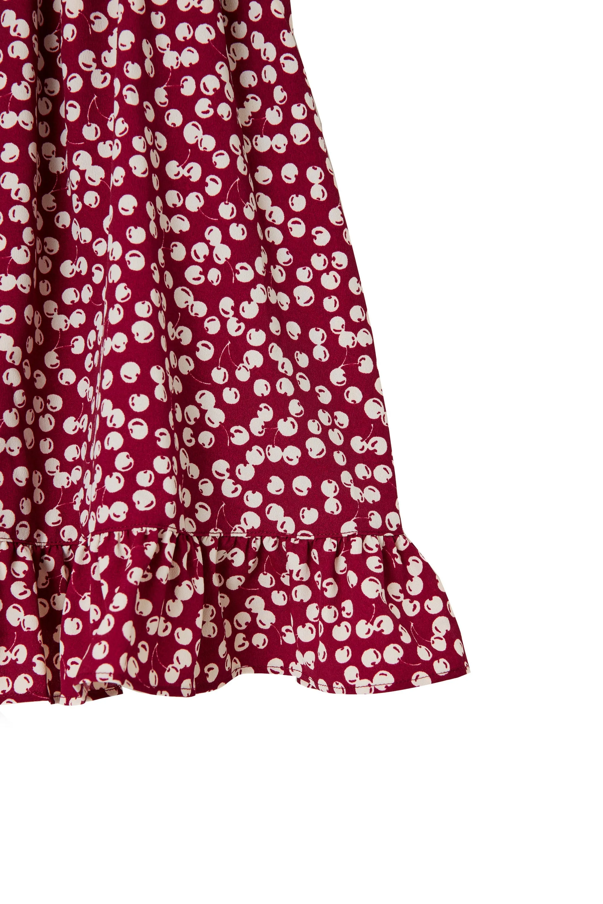 【Kids】Baby Cherry Pattern One-Piece