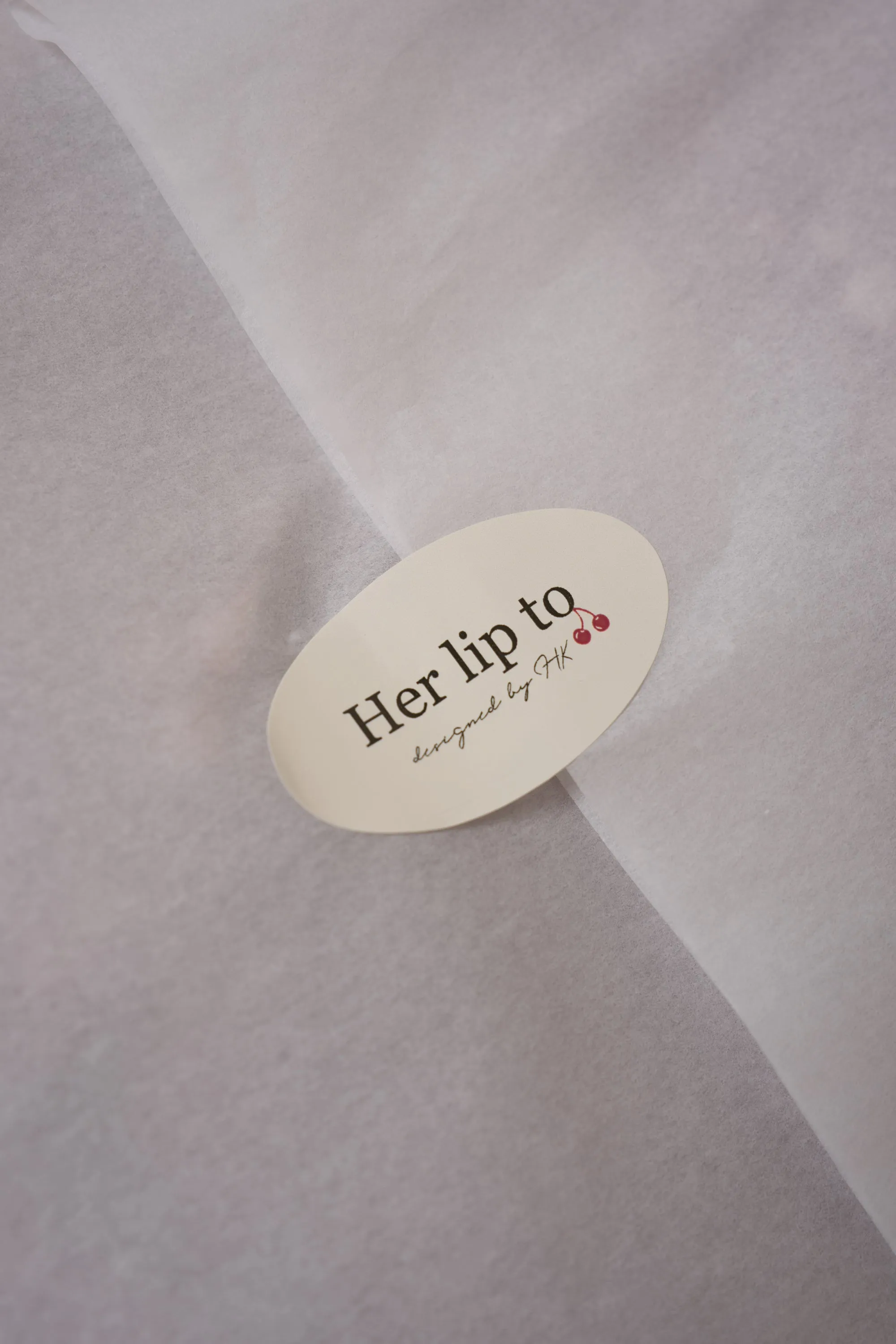【Kids】Baby Cherry Pattern One-Piece