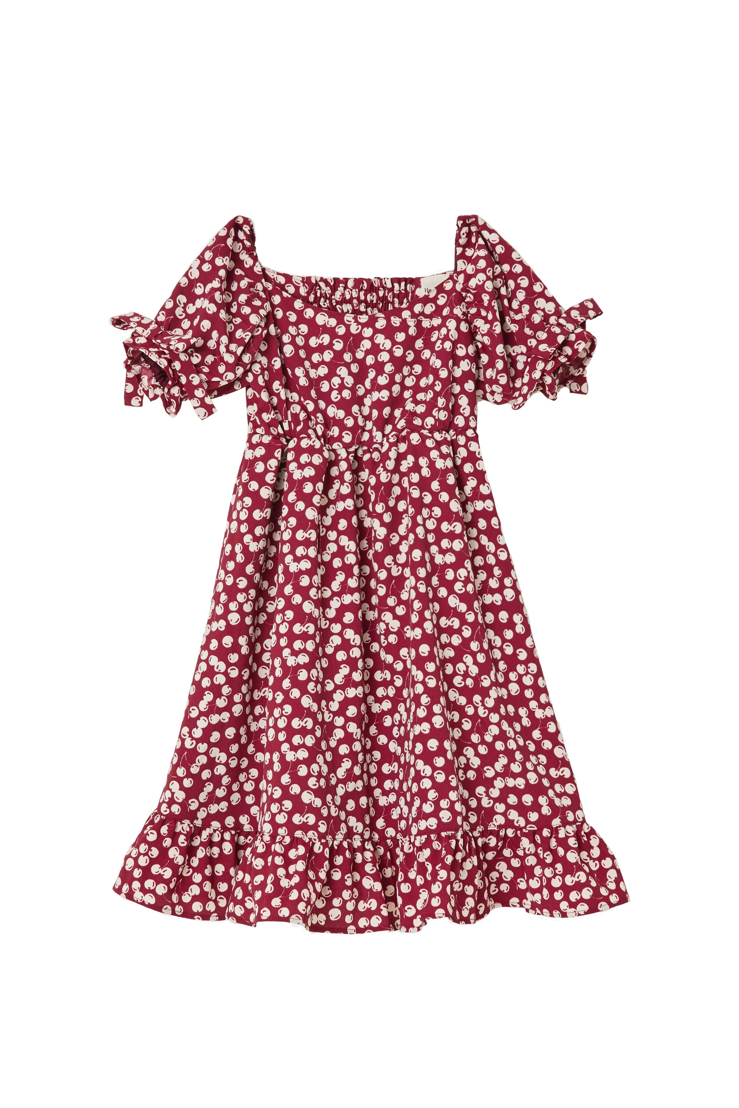 【Kids】Baby Cherry Pattern One-Piece