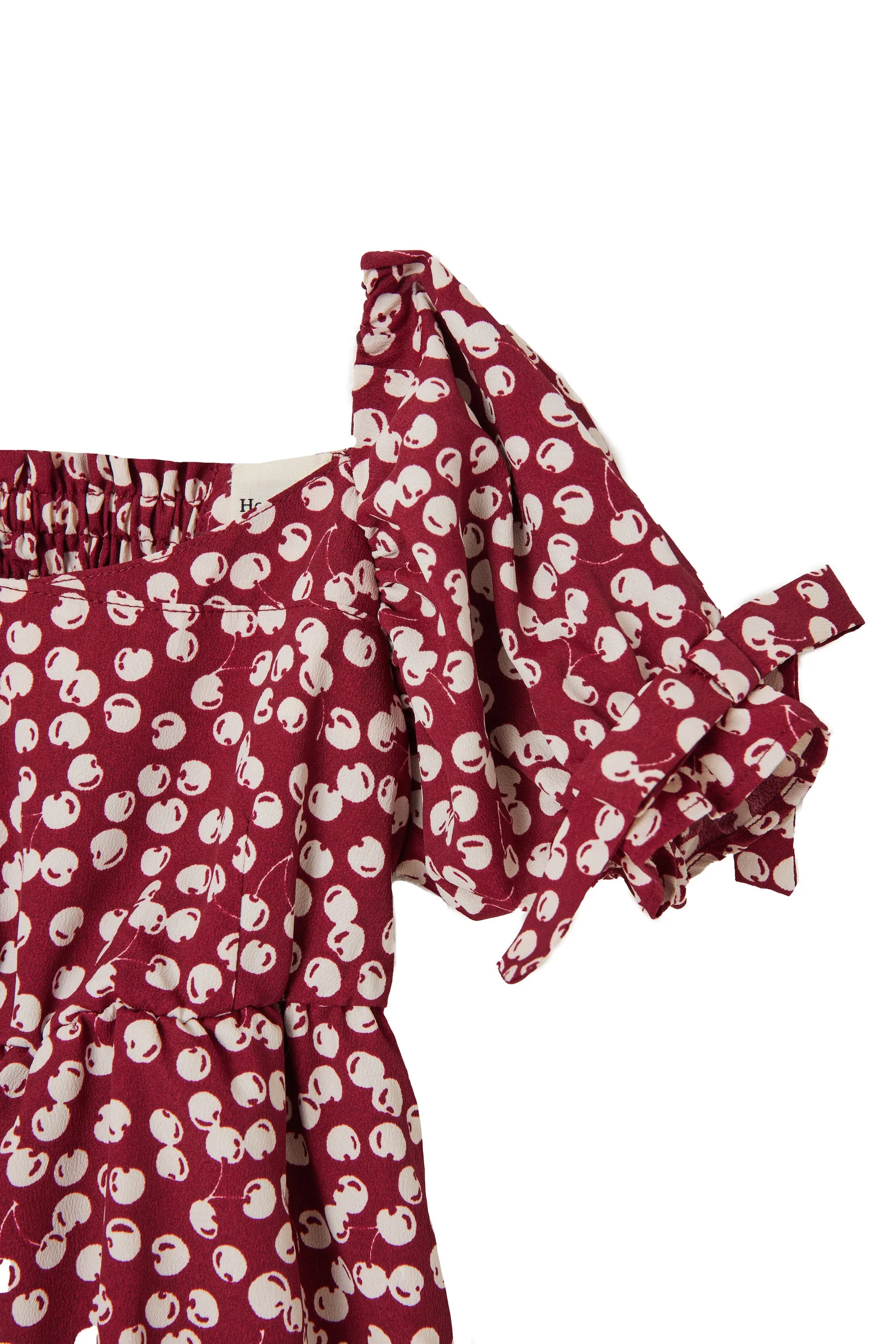 【Kids】Baby Cherry Pattern One-Piece