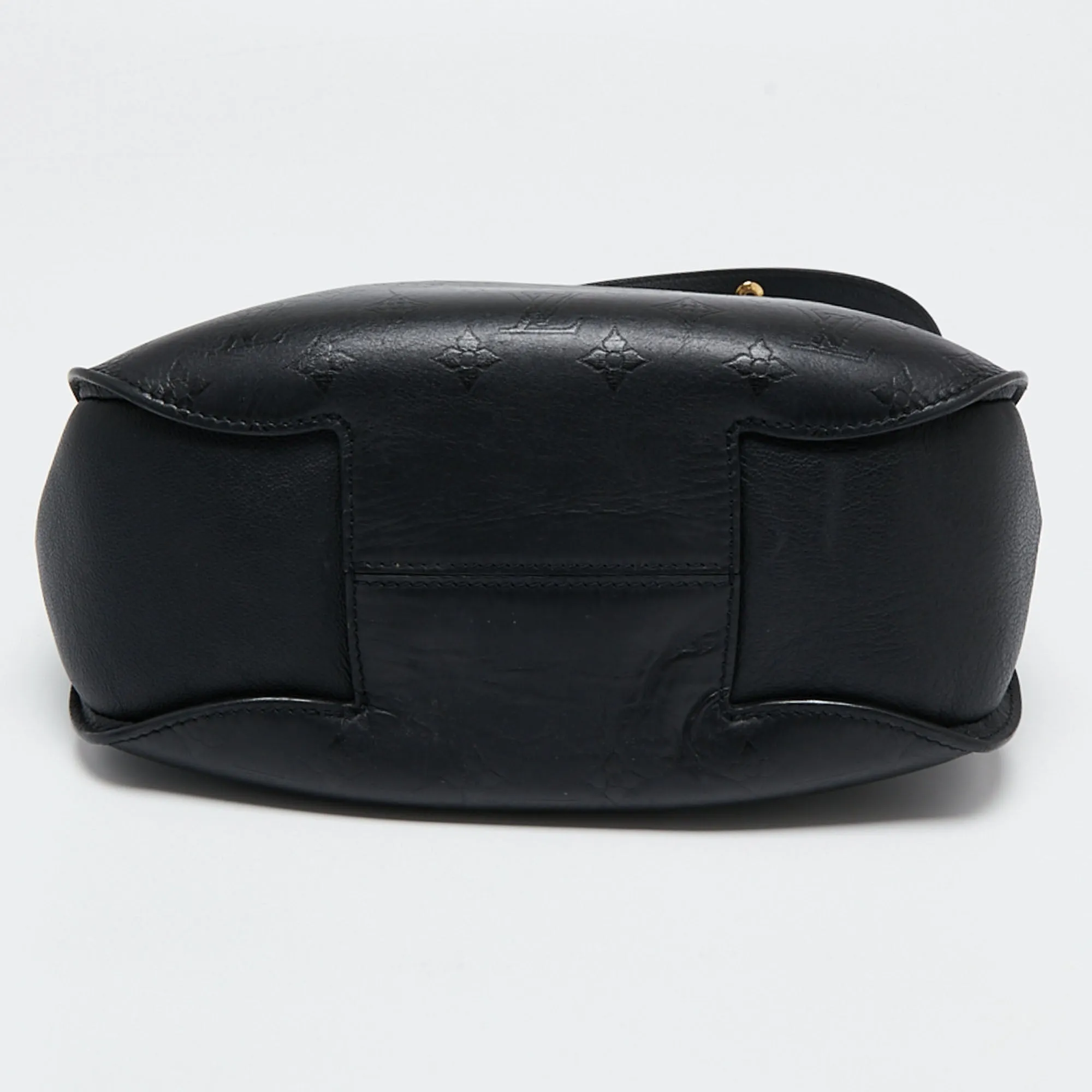 Louis Vuitton Black Monogram Leather Very  Hobo Bag