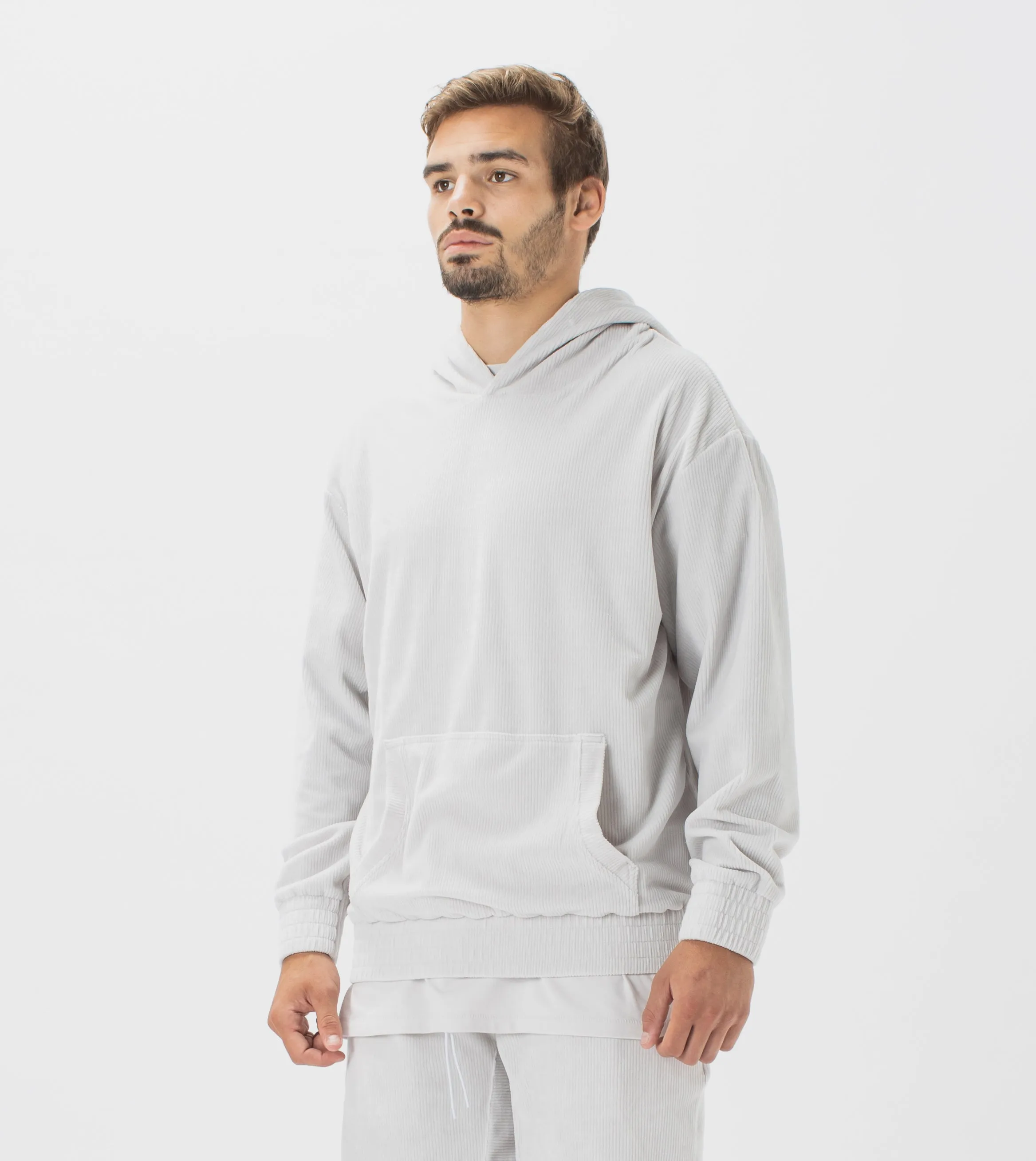 Lowgo Velour Hood Sweat Frost