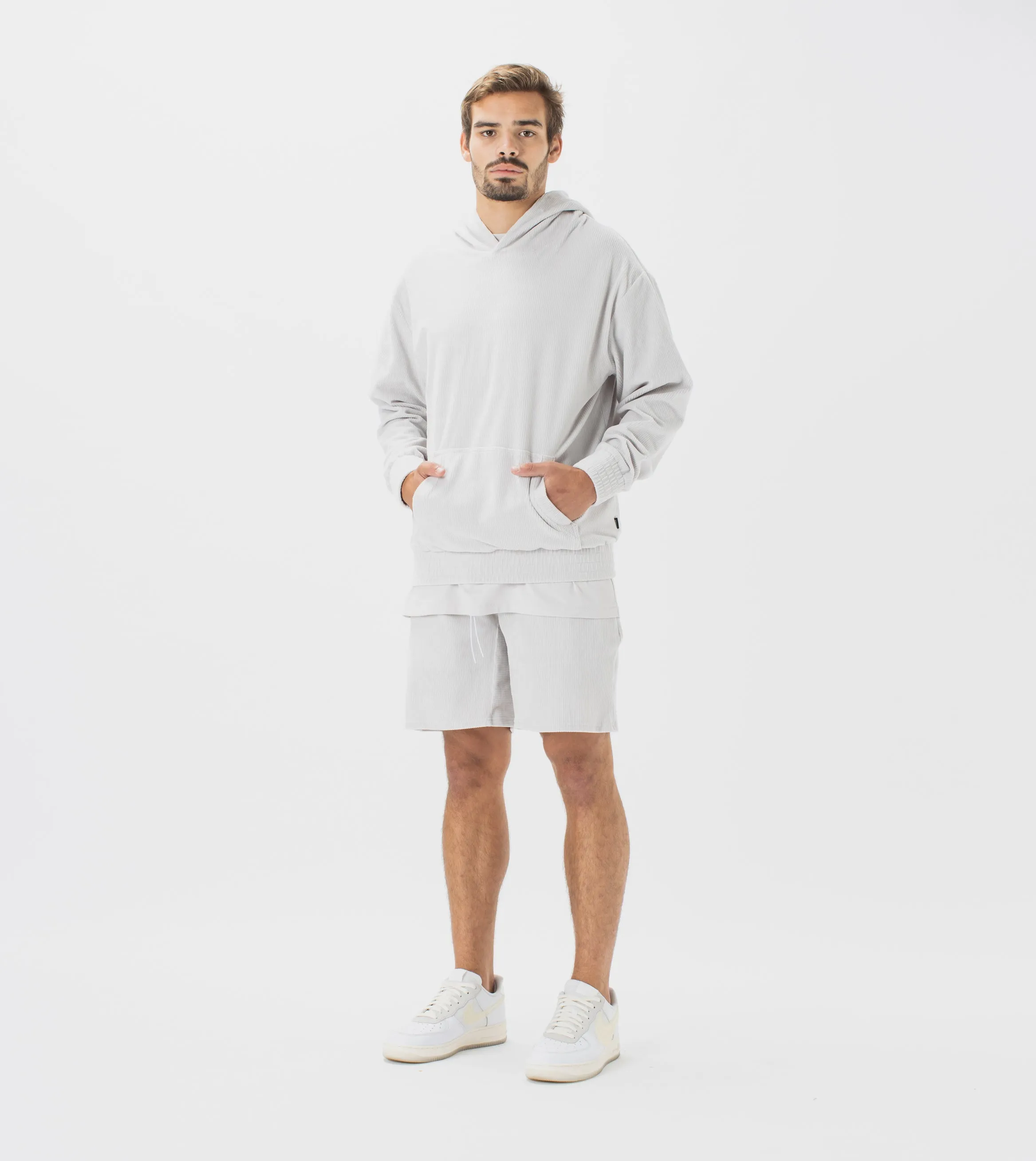 Lowgo Velour Hood Sweat Frost