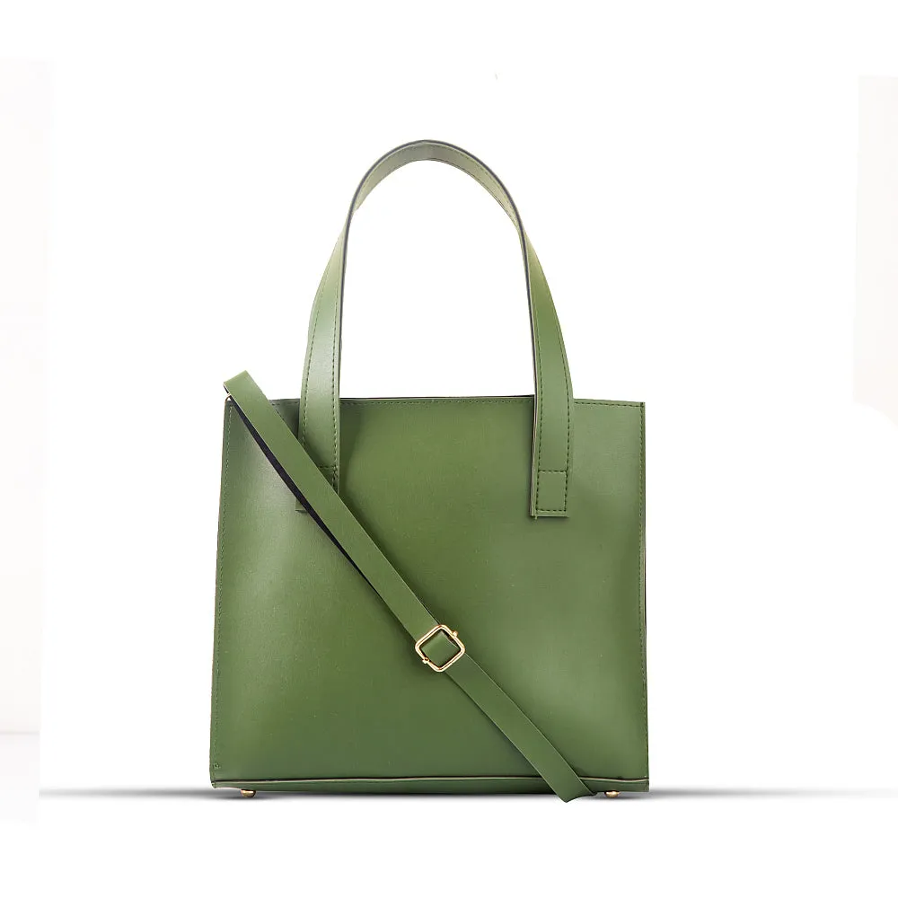 LUNA 3 PCS GREEN HANDBAG