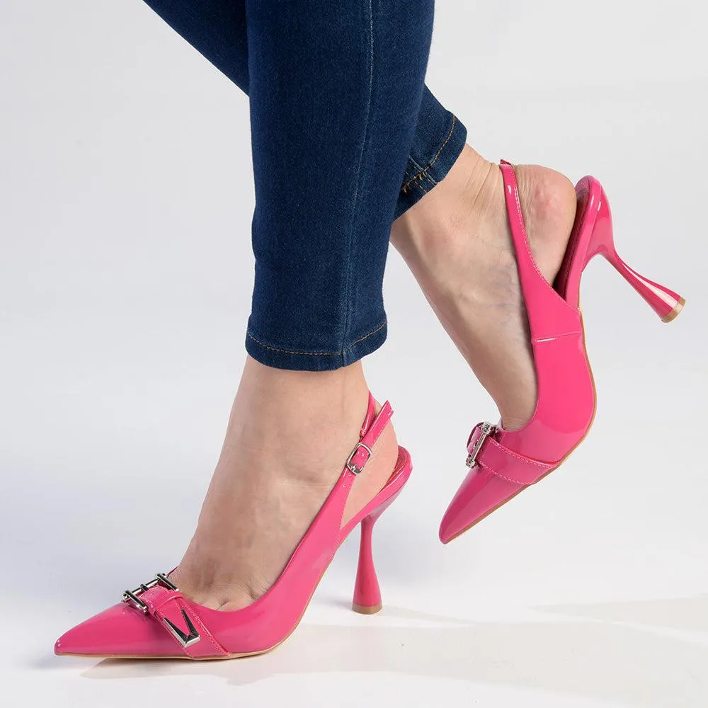 Madison Laken Heel - Fuschia