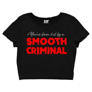 Michael Jackson Crop Top - Smooth Criminal