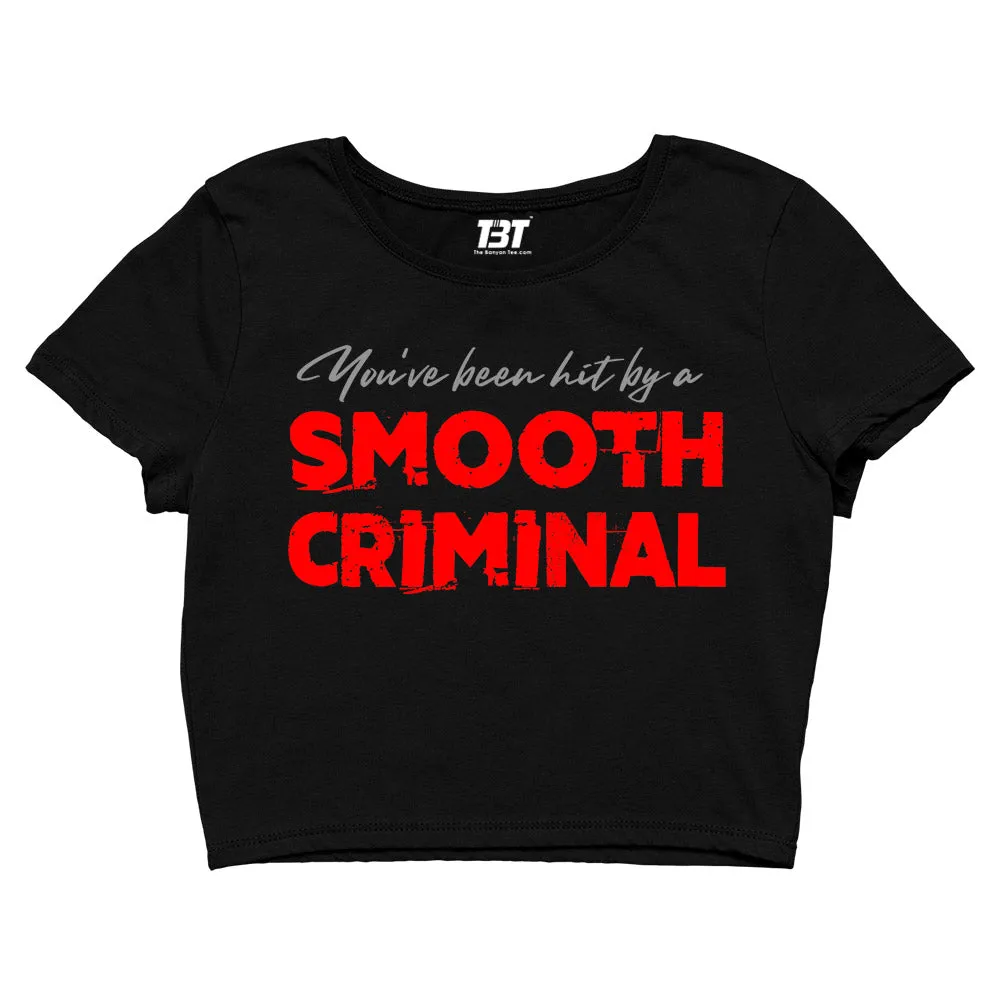 Michael Jackson Crop Top - Smooth Criminal