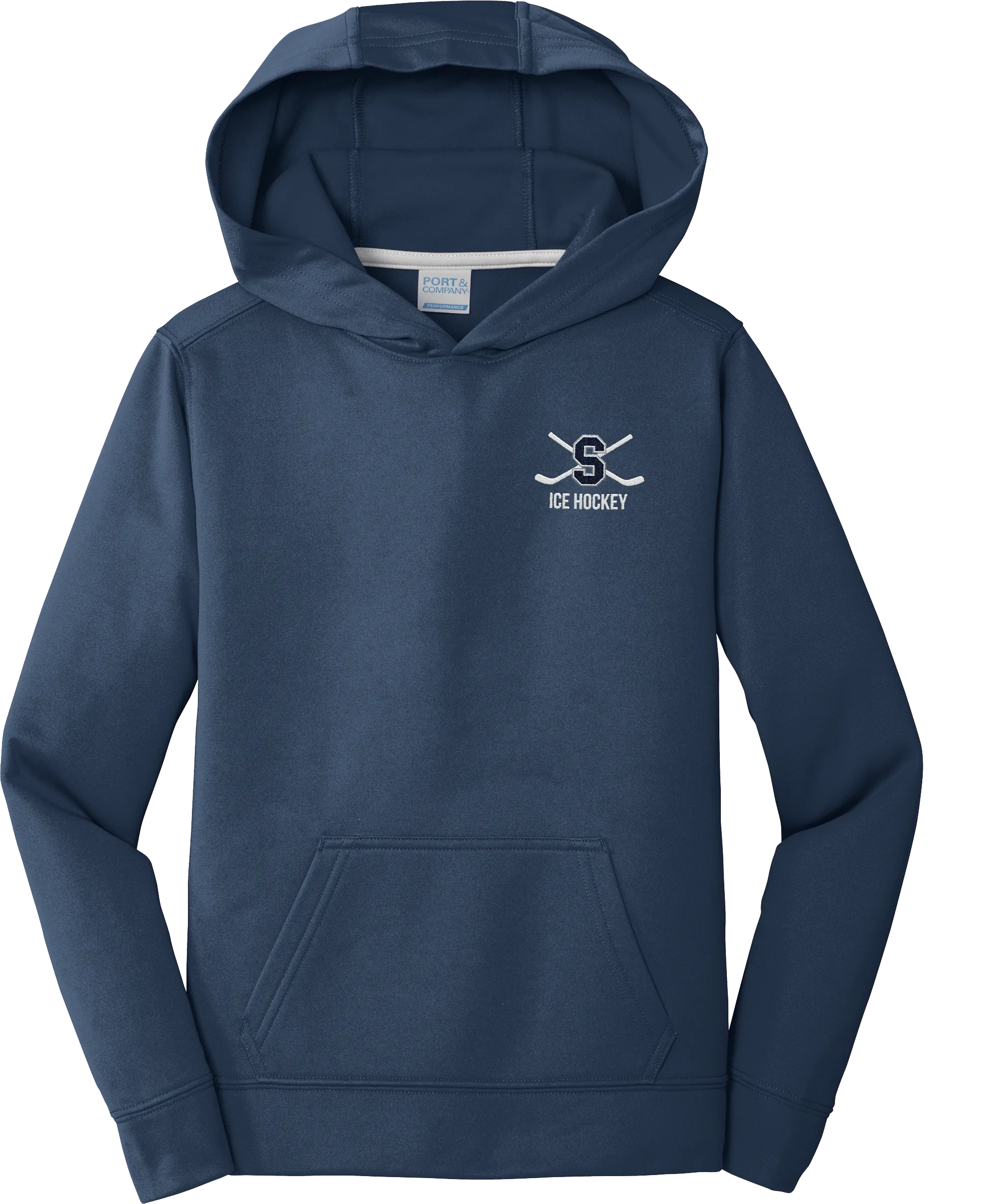Midd South Hockey Youth Performance Fleece Pullover Hooded Sweatshirt