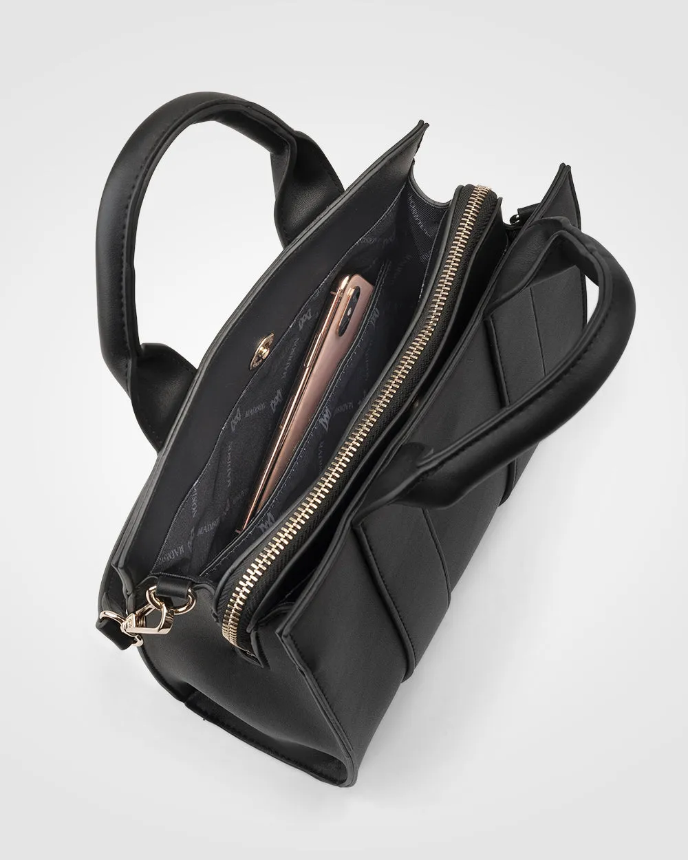 Nova Small Grab Tote   Stripe Strap
