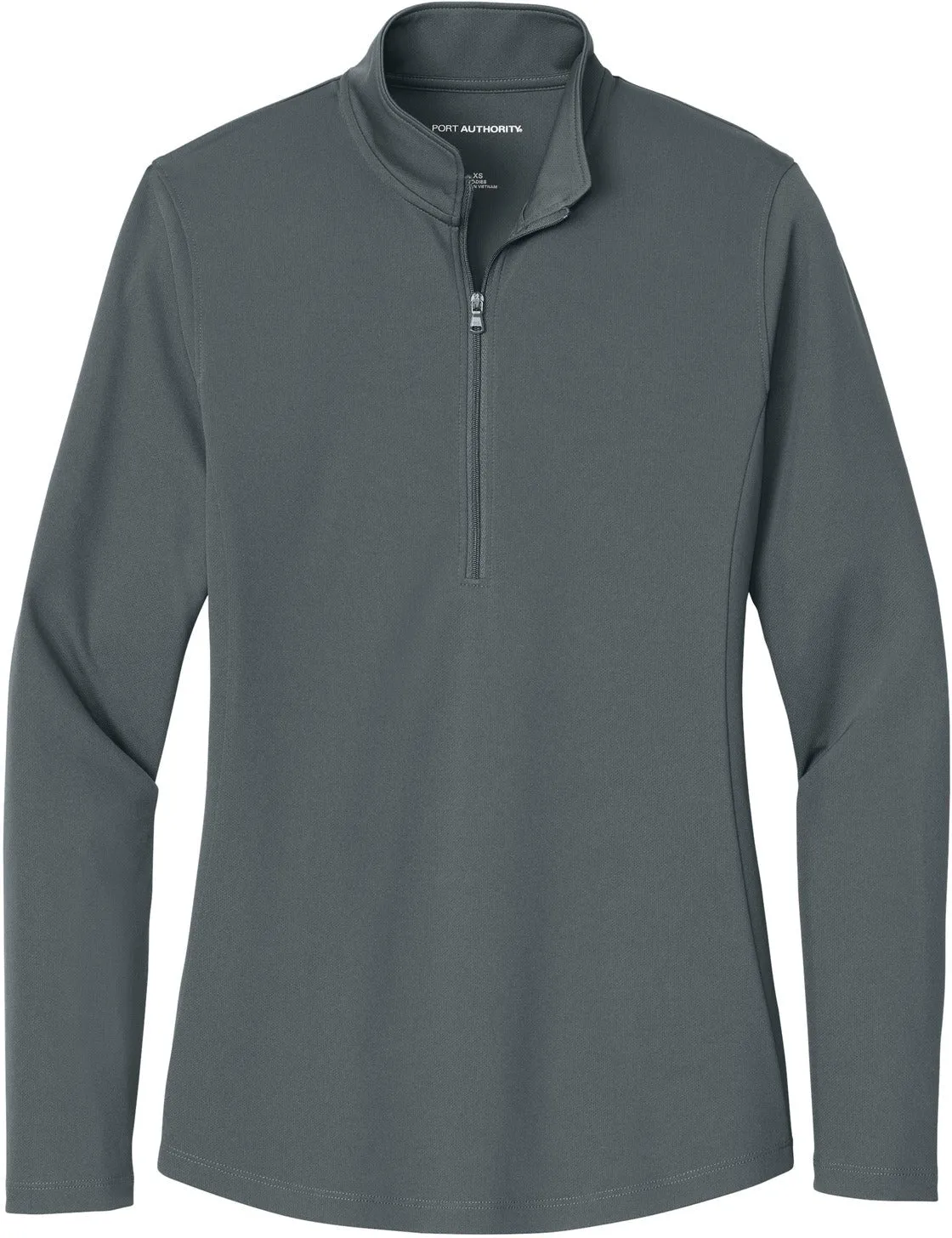 OUTLET-Port Authority Ladies Dry Zone UV Micro-Mesh 1/4-Zip