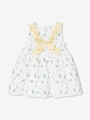 Patachou Baby Girls Sleeveless Dandelion Dress in White