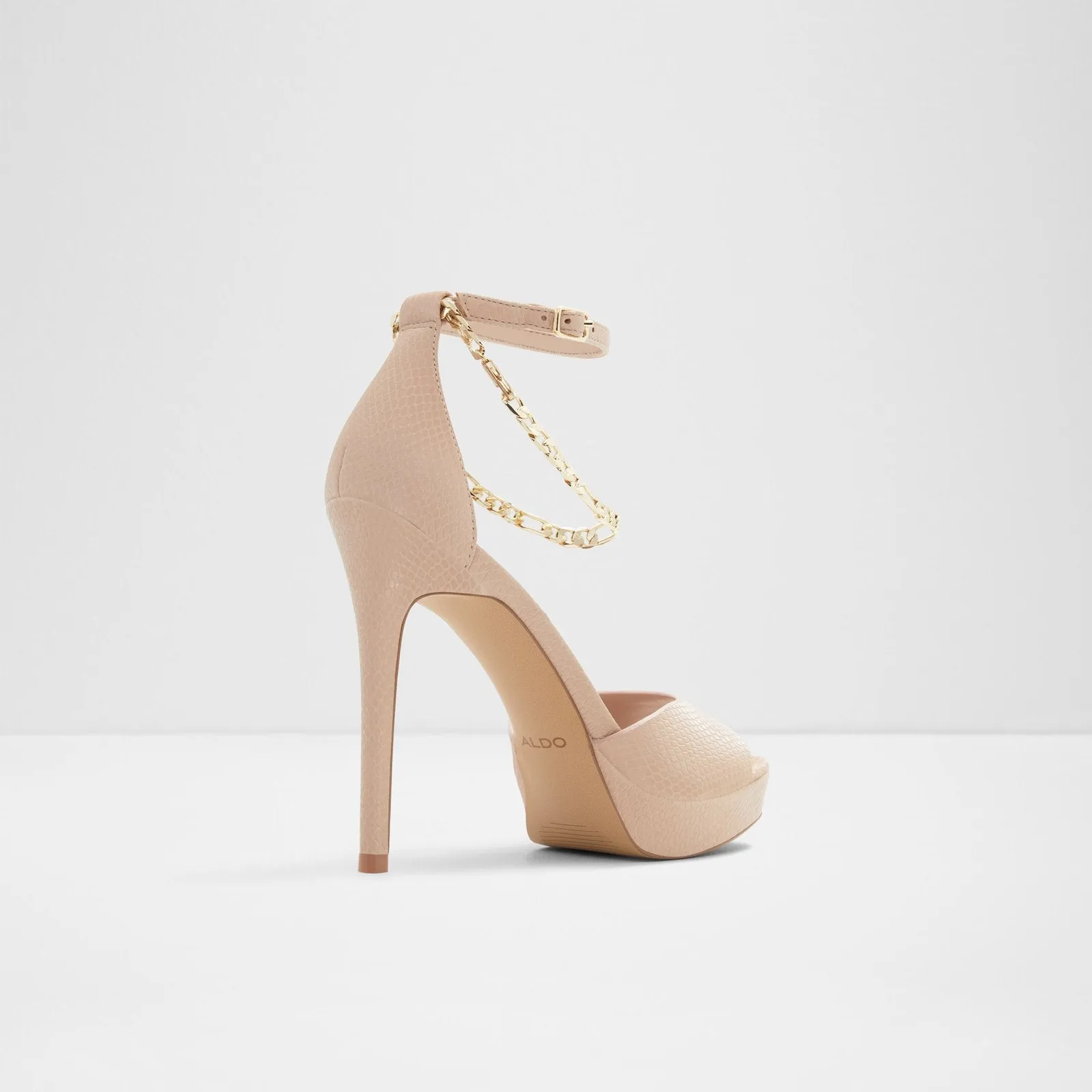 Prisillla bronze woman evening dress heels
