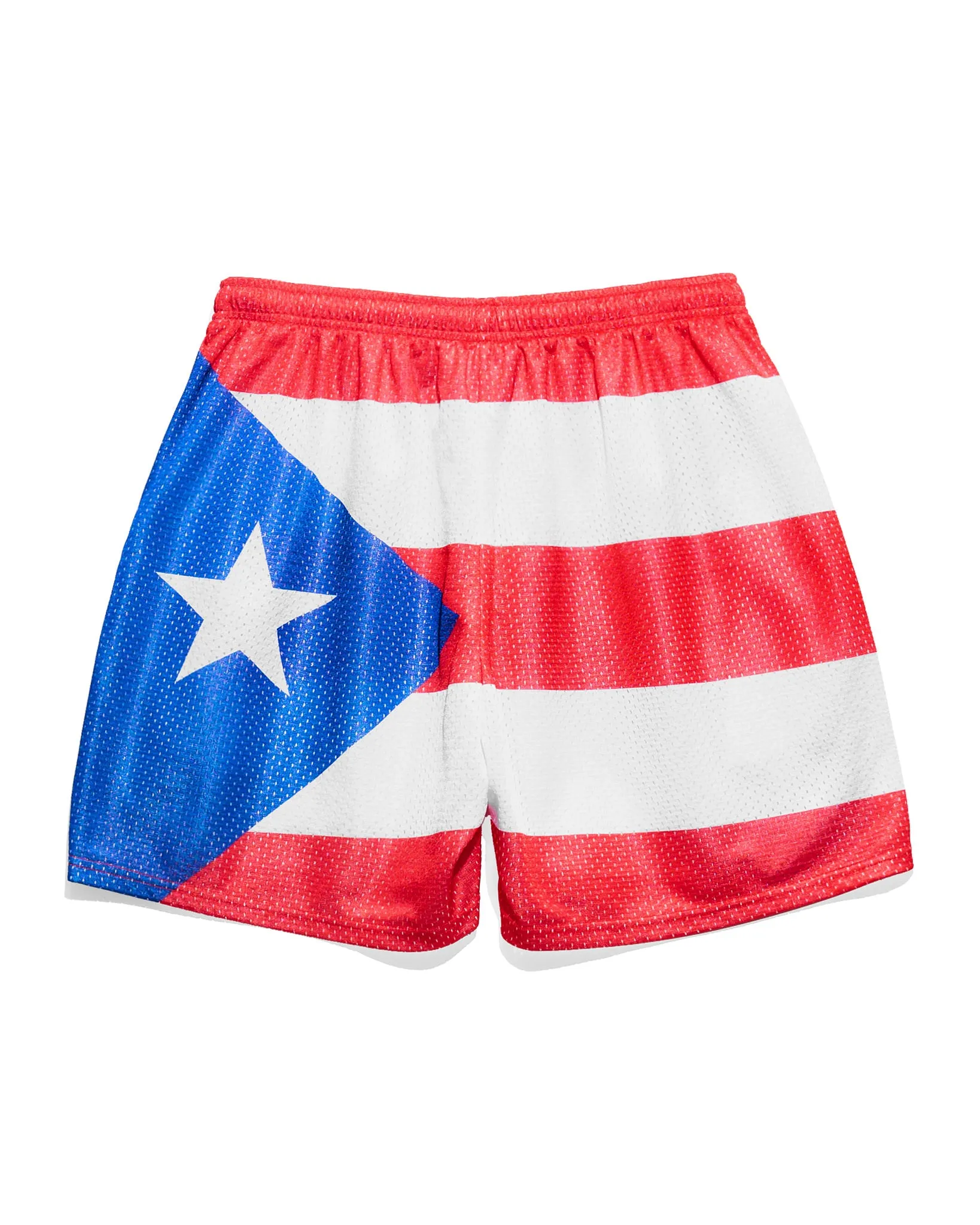 Puerto Rico Flag Retro Shorts