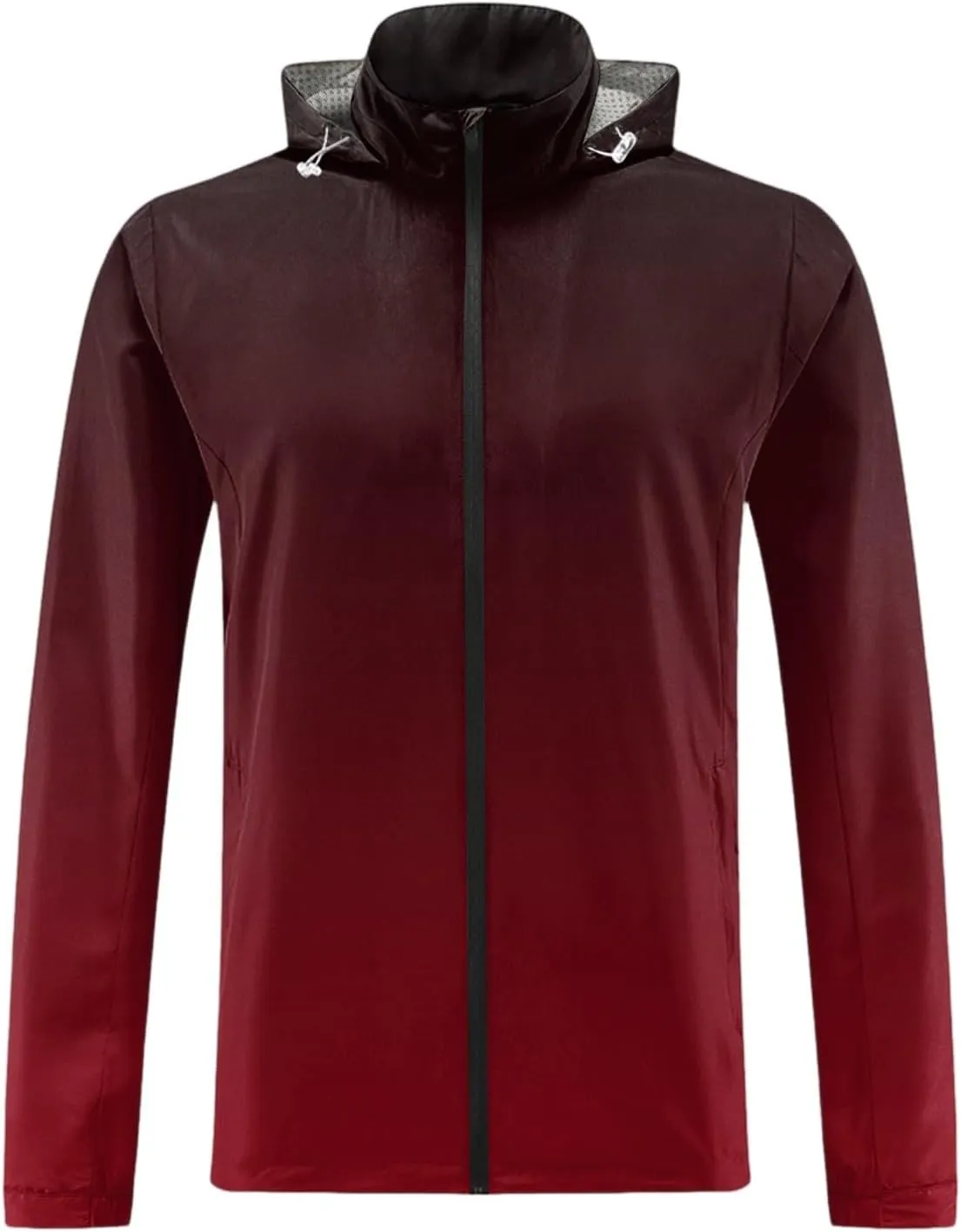 Rain Jacket Men 2025 Lightweight Waterproof Hooded Rain Jacket Outdoor Zip Up Raincoat Shell Jacket for Hiking Travel Hoodies