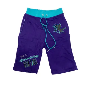 Retro Label Heart Breaker Shorts (Retro 5 Grape)
