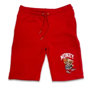Retro Label Money Bear Shorts (4th of July)
