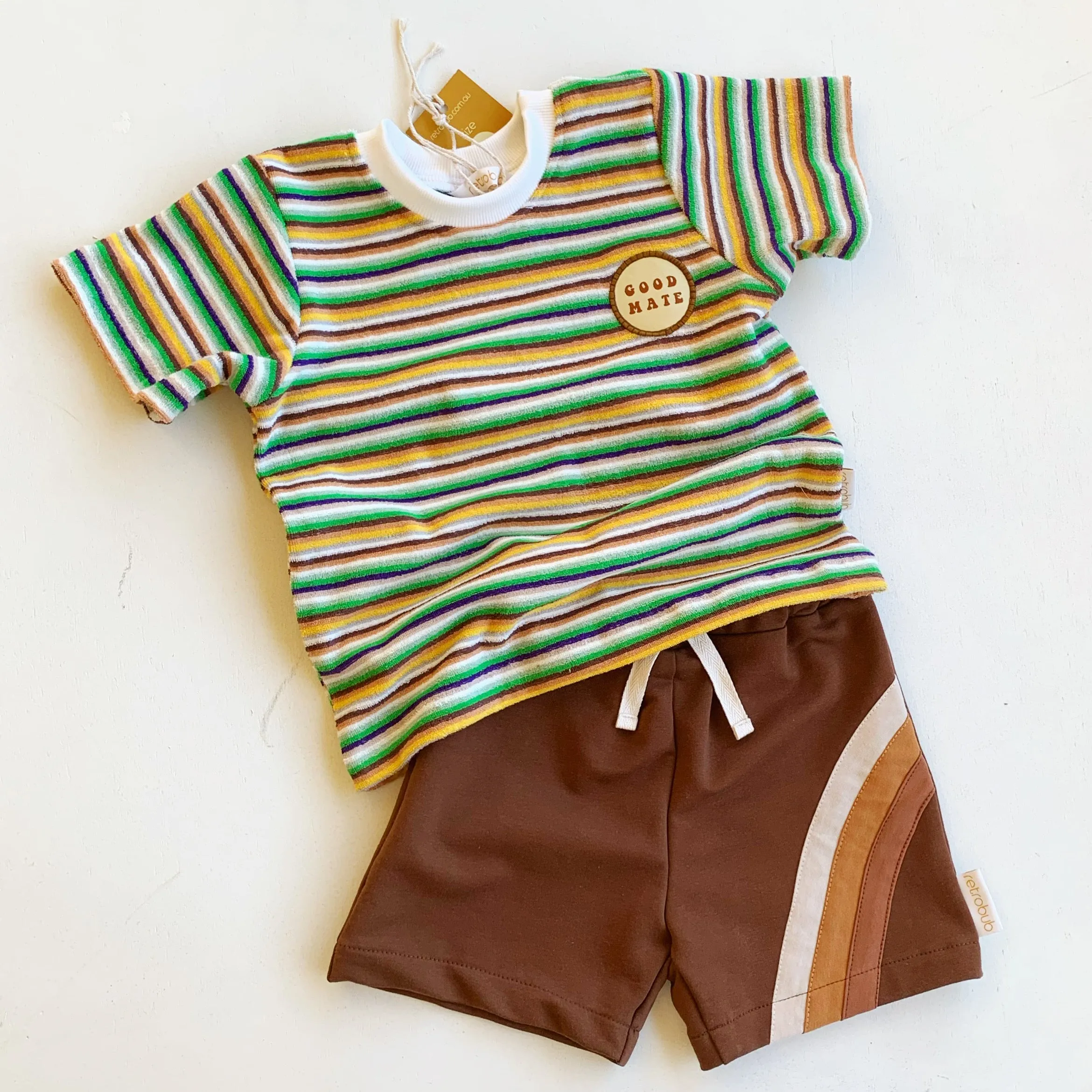 RETRO rainbow shorts